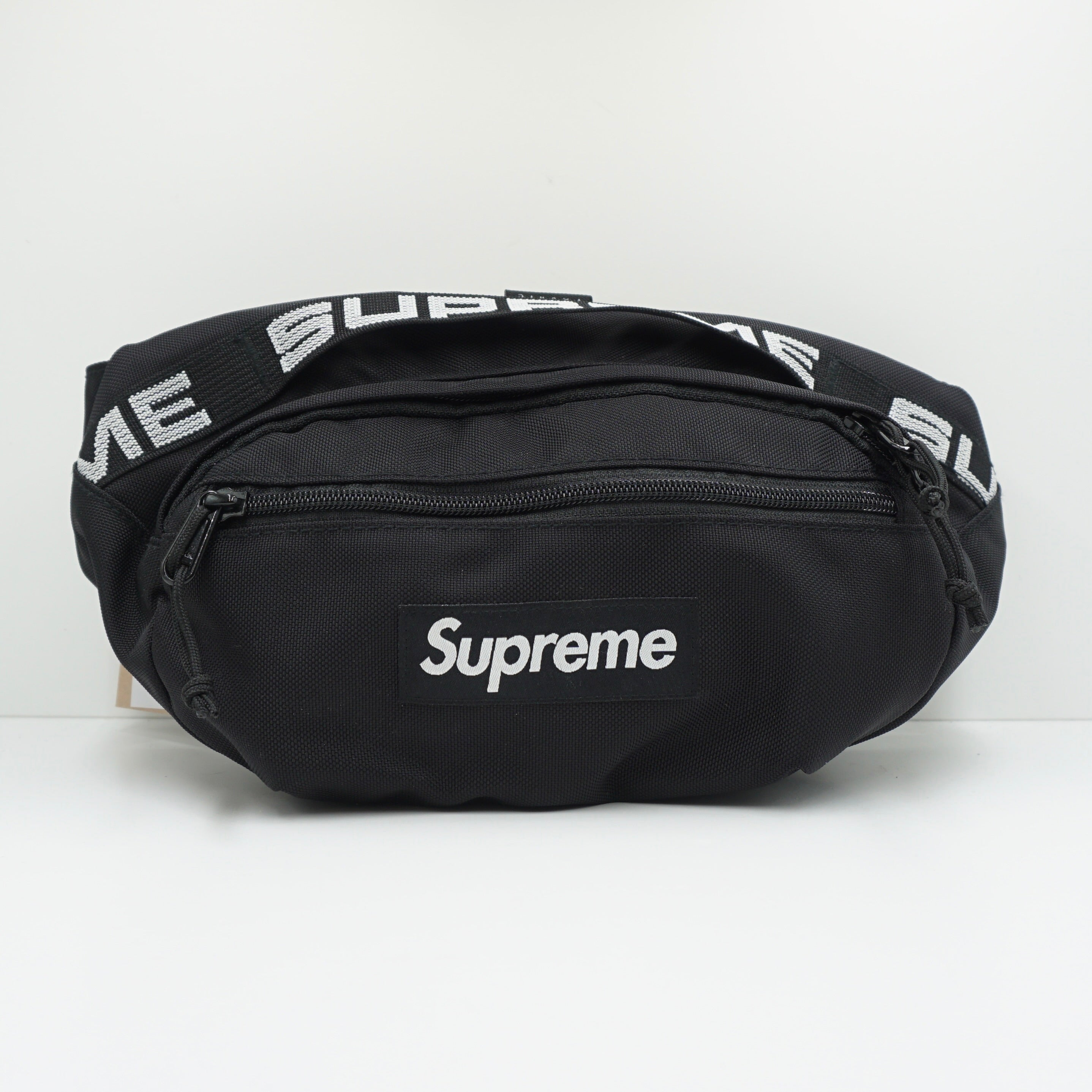 All black supreme fanny pack best sale