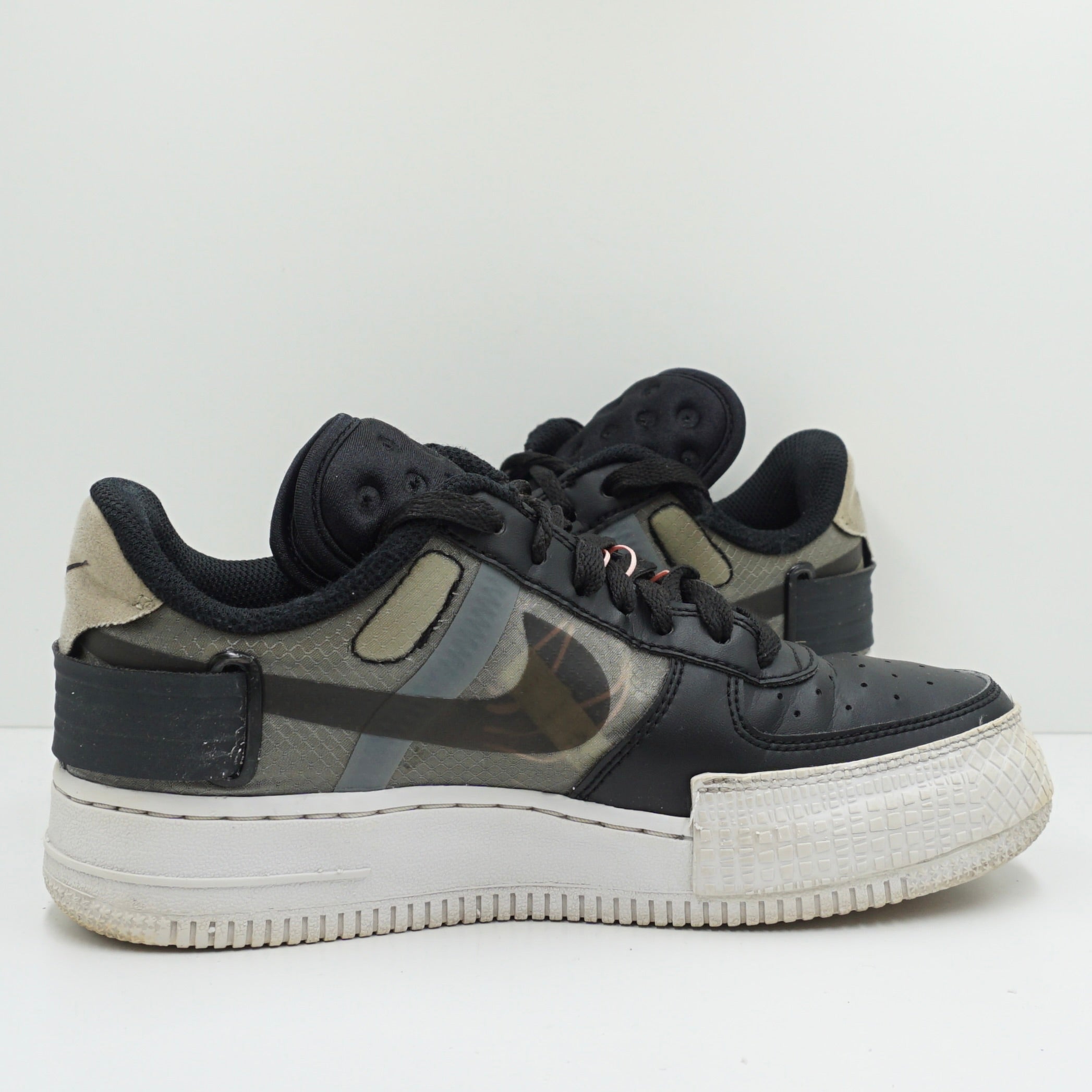 Nike Air Force 1 Type Black Crimson