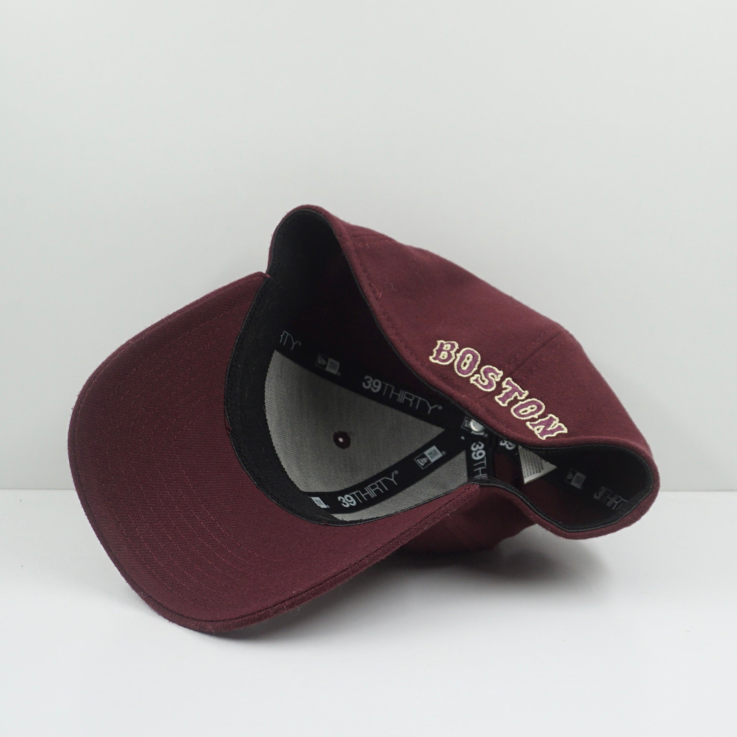 New Era Boston Red Sox Wine Red 39Thirty Fitted Cap