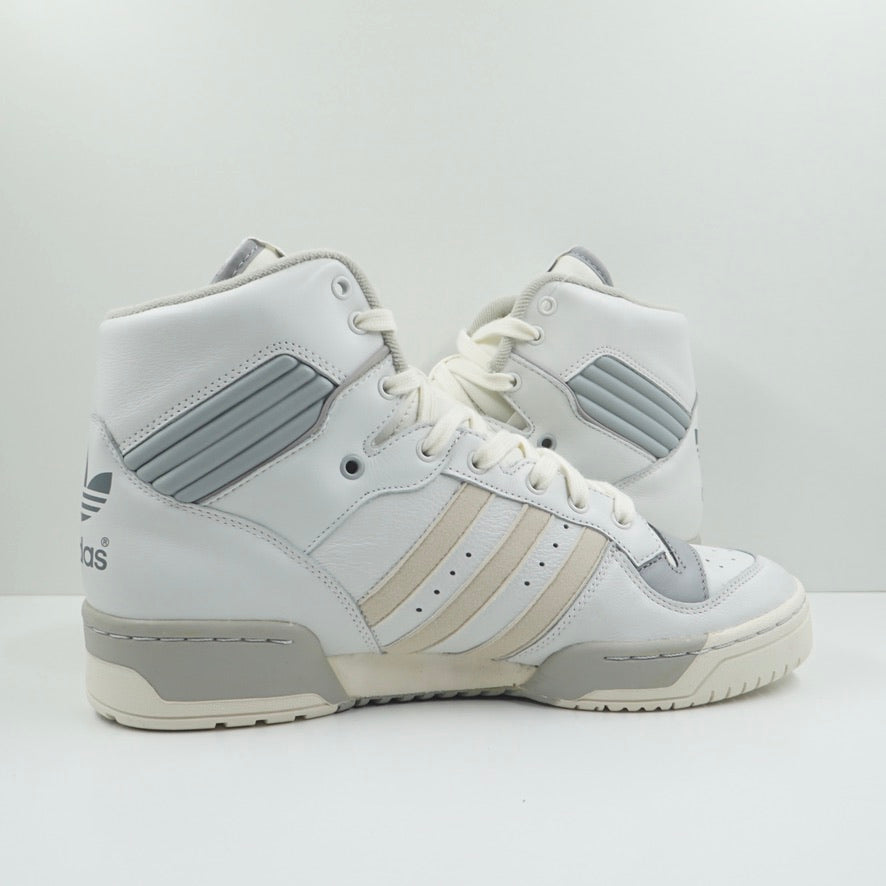 Adidas Rivalry Hi  White Grey