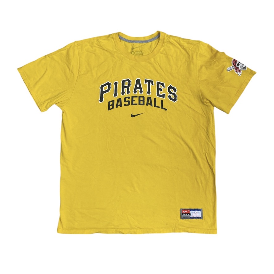 Nike Pirates Baseball Yellow Tshirt