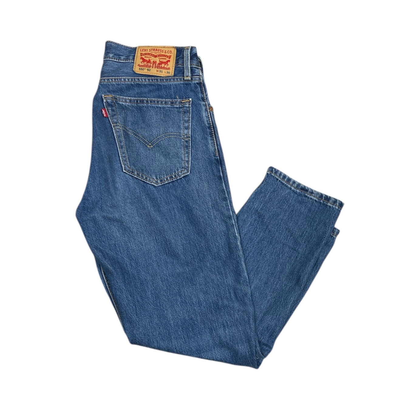 Levis 550 Blue Denim Jeans