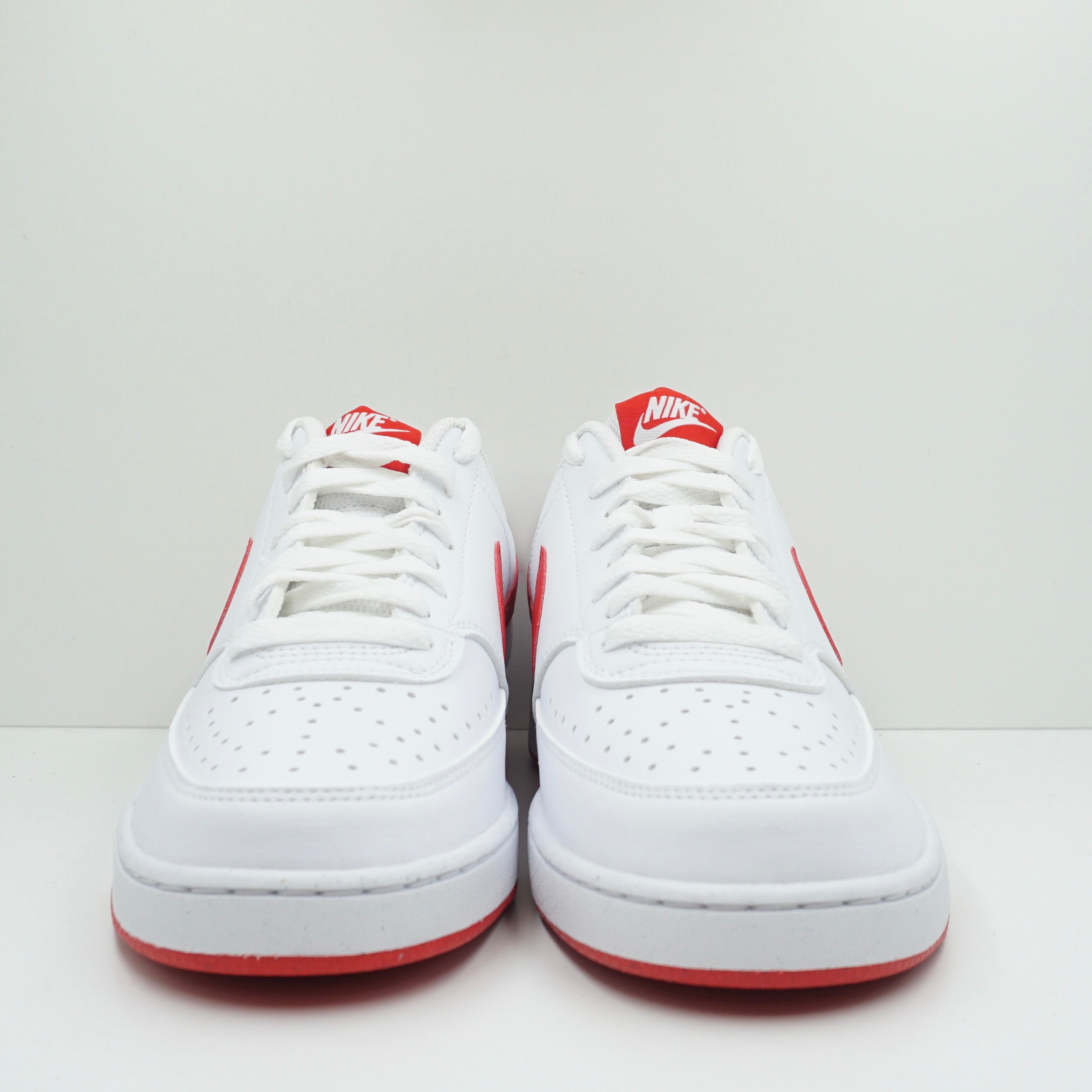 Nike Court Vision Low Next Nature White Red