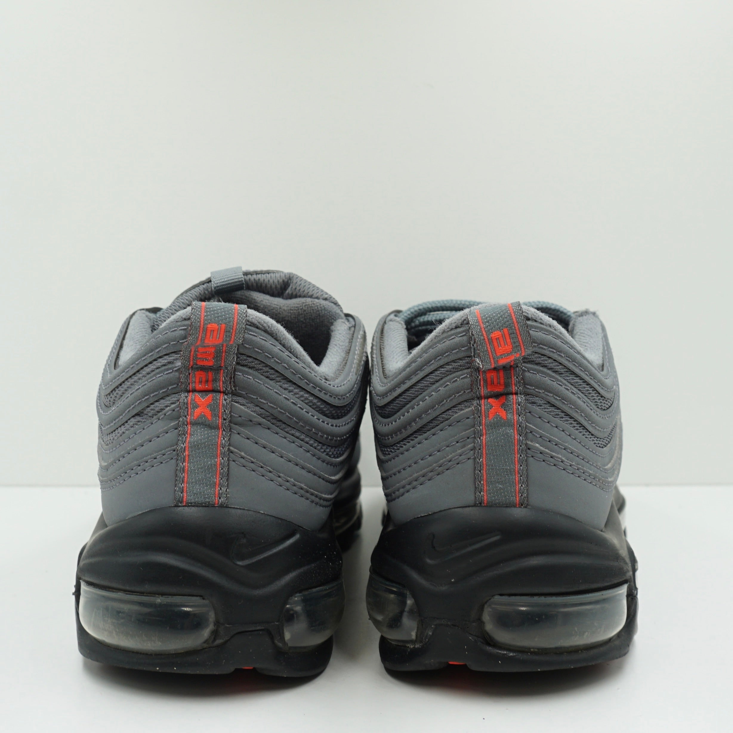 Nike Air Max 97 Dark Grey Black Crimson (GS)