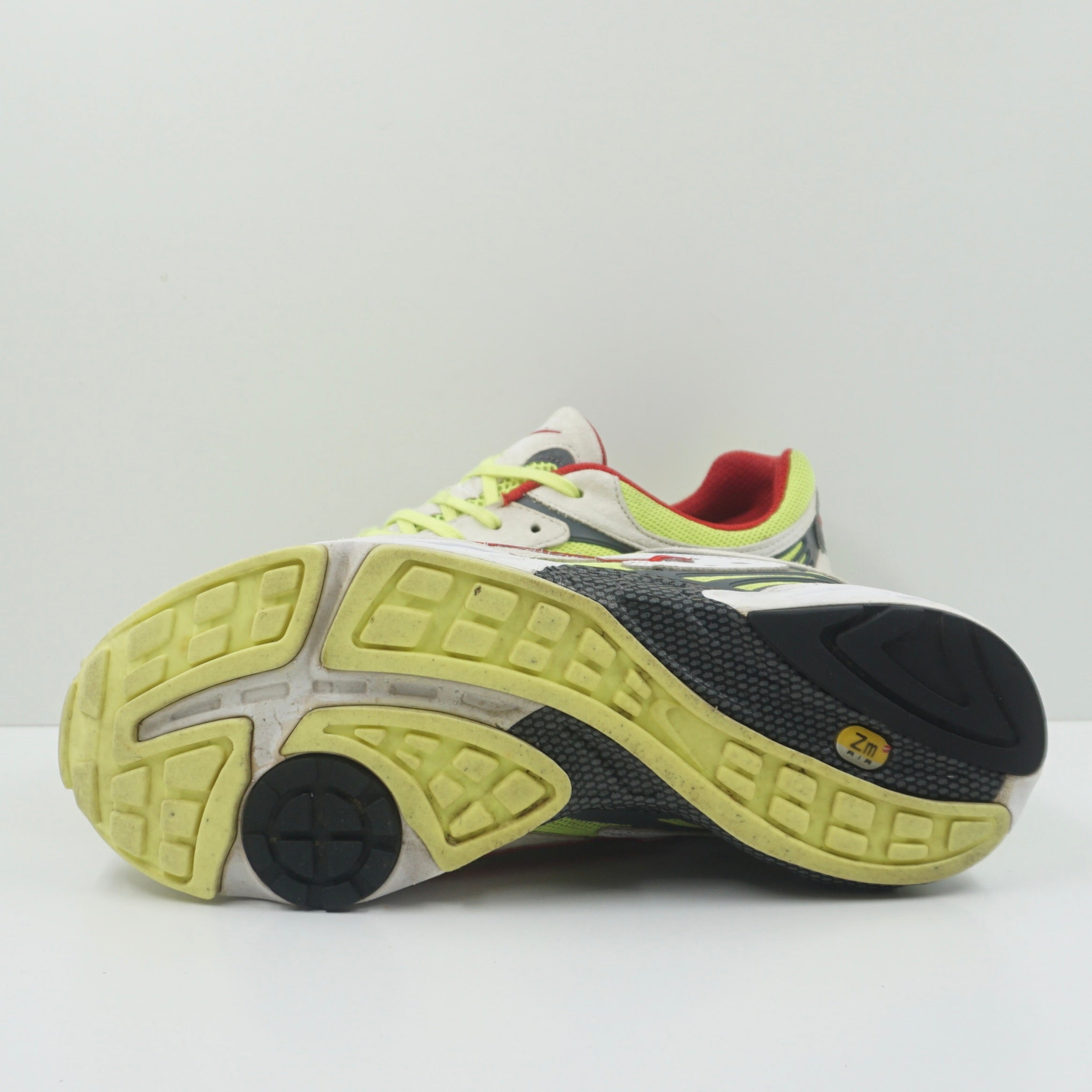 Nike Air Ghost Racer White Atom Red Neon Yellow