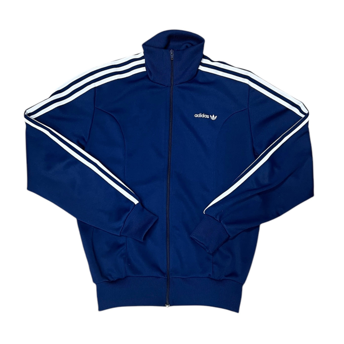 Adidas Track Top Blue Full Zip
