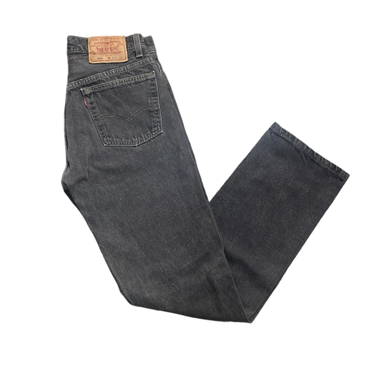 Vintage Levis 501 Vintage Gray Jeans (W28/L30)