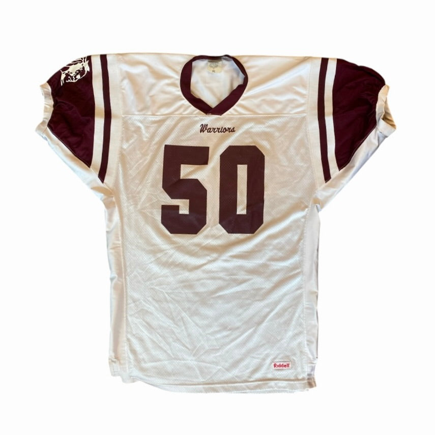 Riddell Warriors #50 American Football Jersey