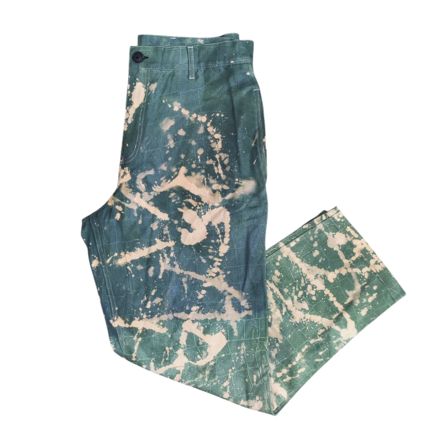 Sneakersnstuff Alligator x Atom Green Pants