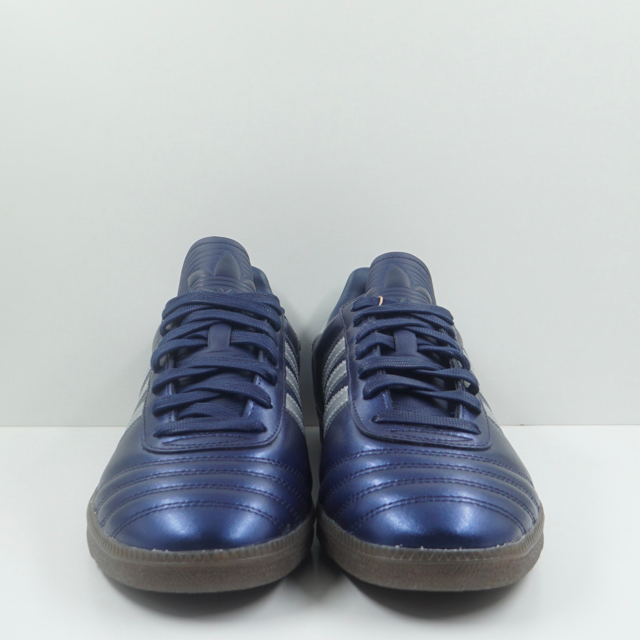 Adidas Samba JP Metallic Blue Silver