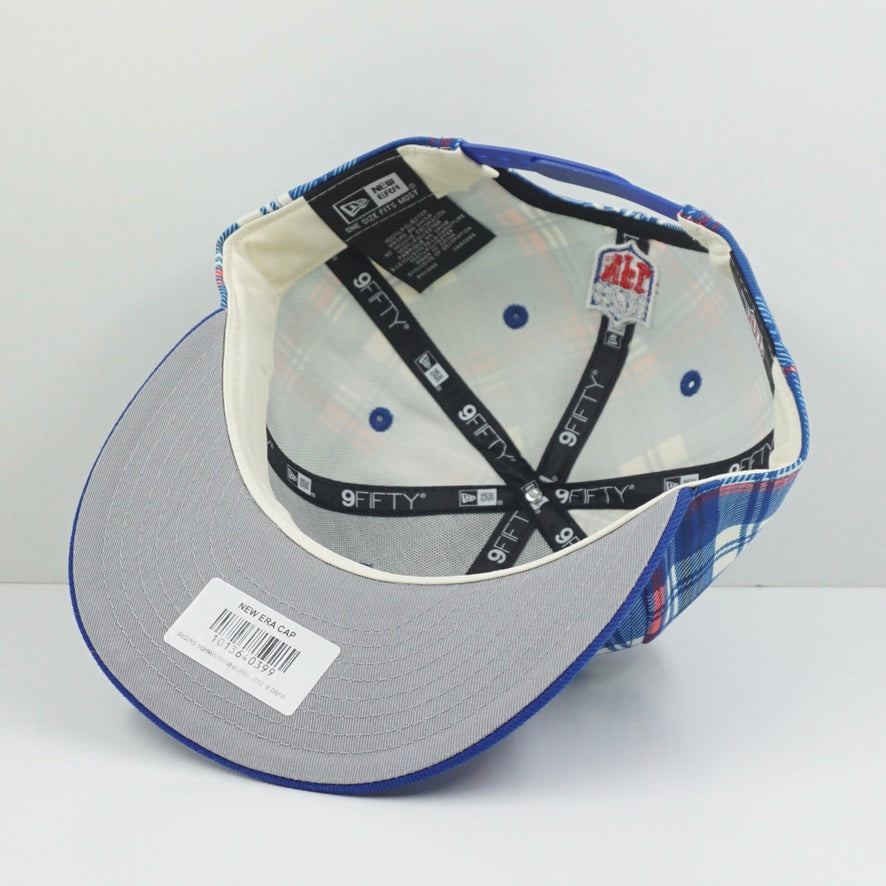 New Era Buffalo Bills Tartan On Field Snapback Cap