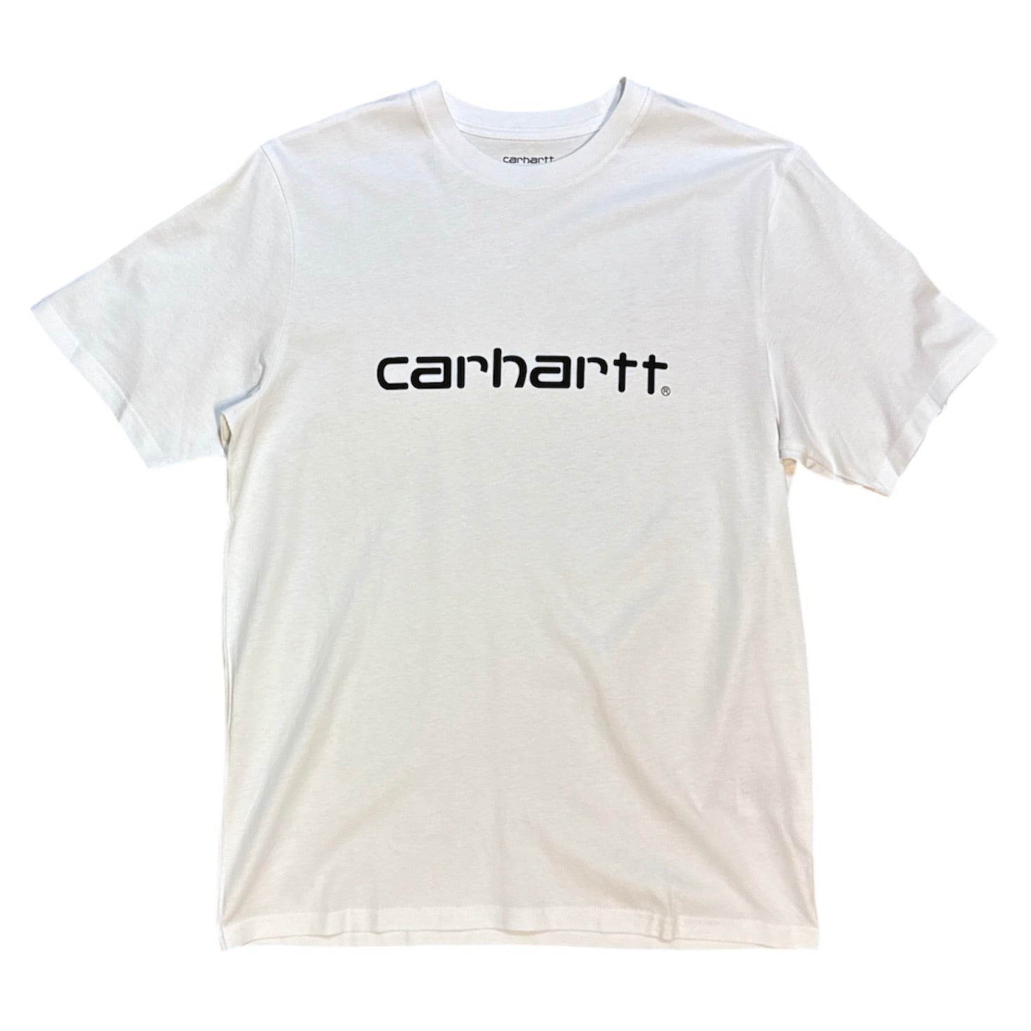 Carhartt Script White Black Tshirt