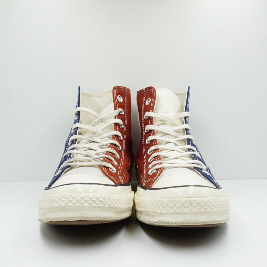 Converse Chuck 70 High Hybrid Texture Cedar Bark Midnight Navy