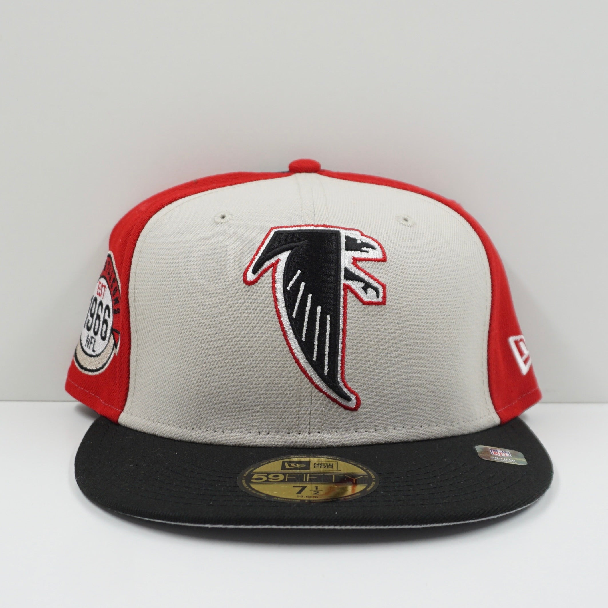 New Era Atlanta Falcons Beige Fitted Cap - Main Image