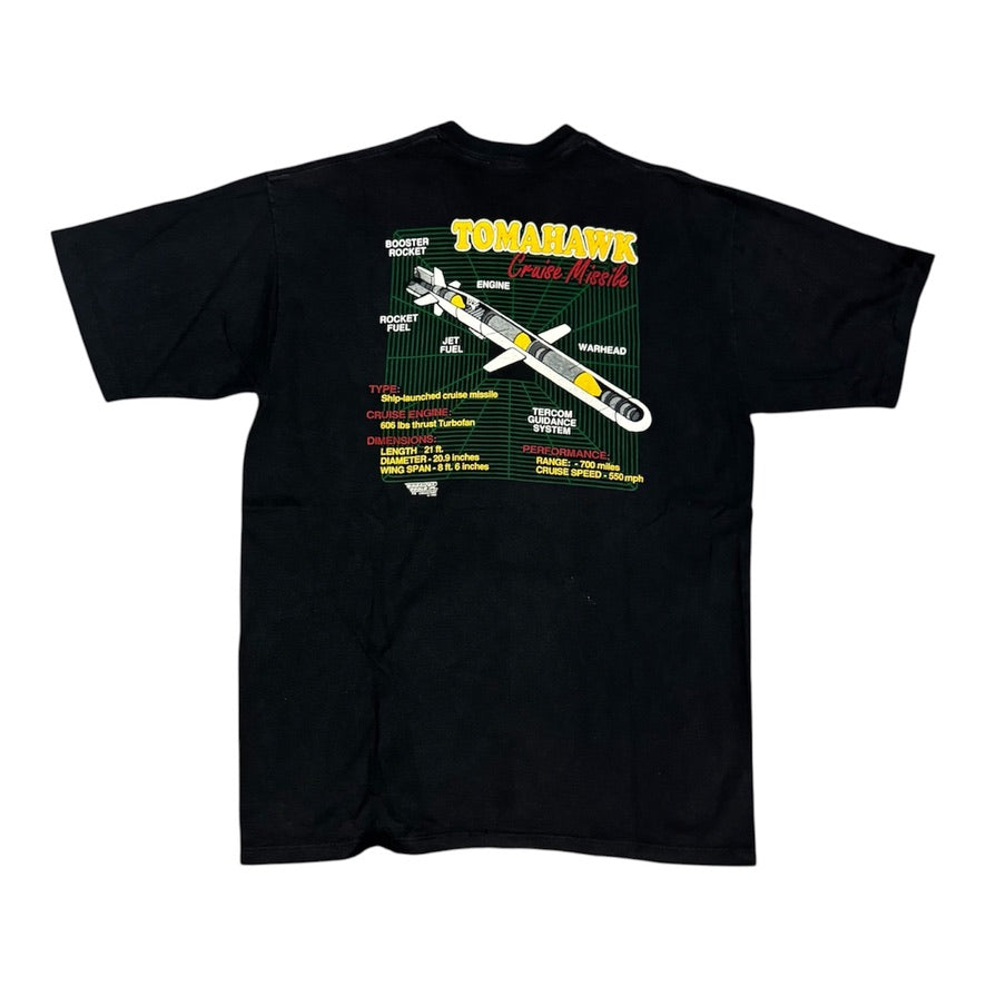 Tomahawk Cruise Missile Black Tshirt