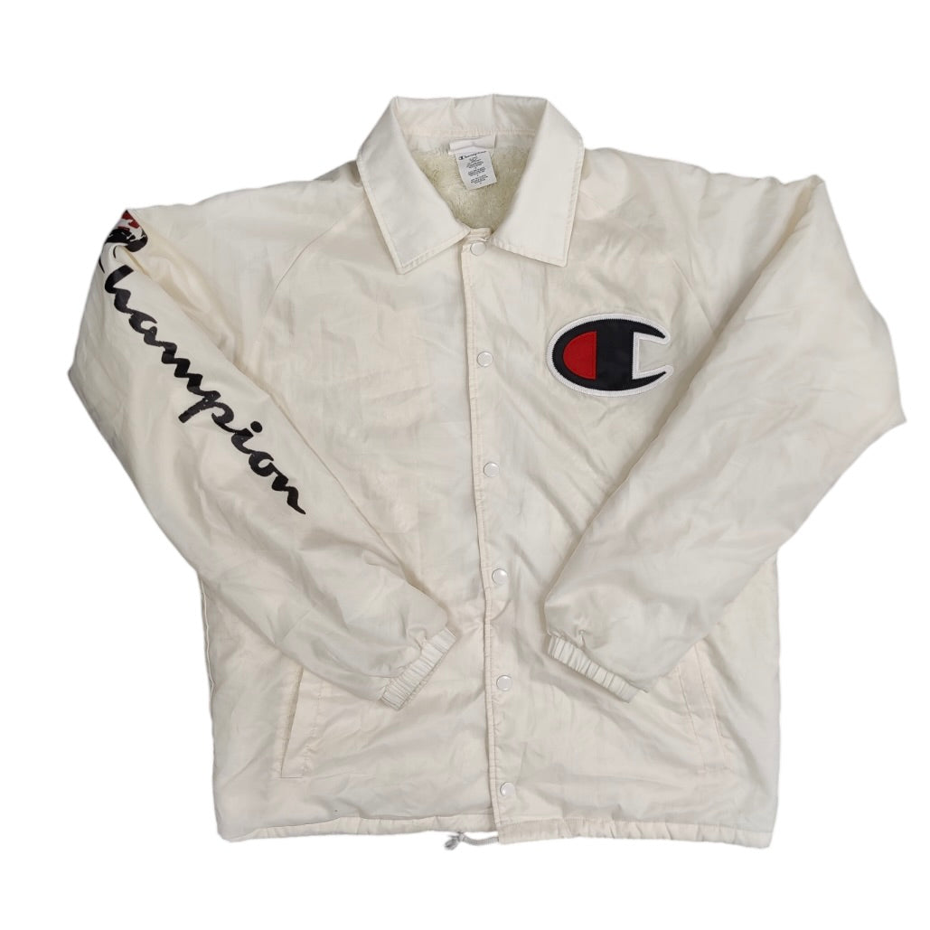 Urban Outfitters Fleece Lined Coach Jacket Men's Sherpa Lined