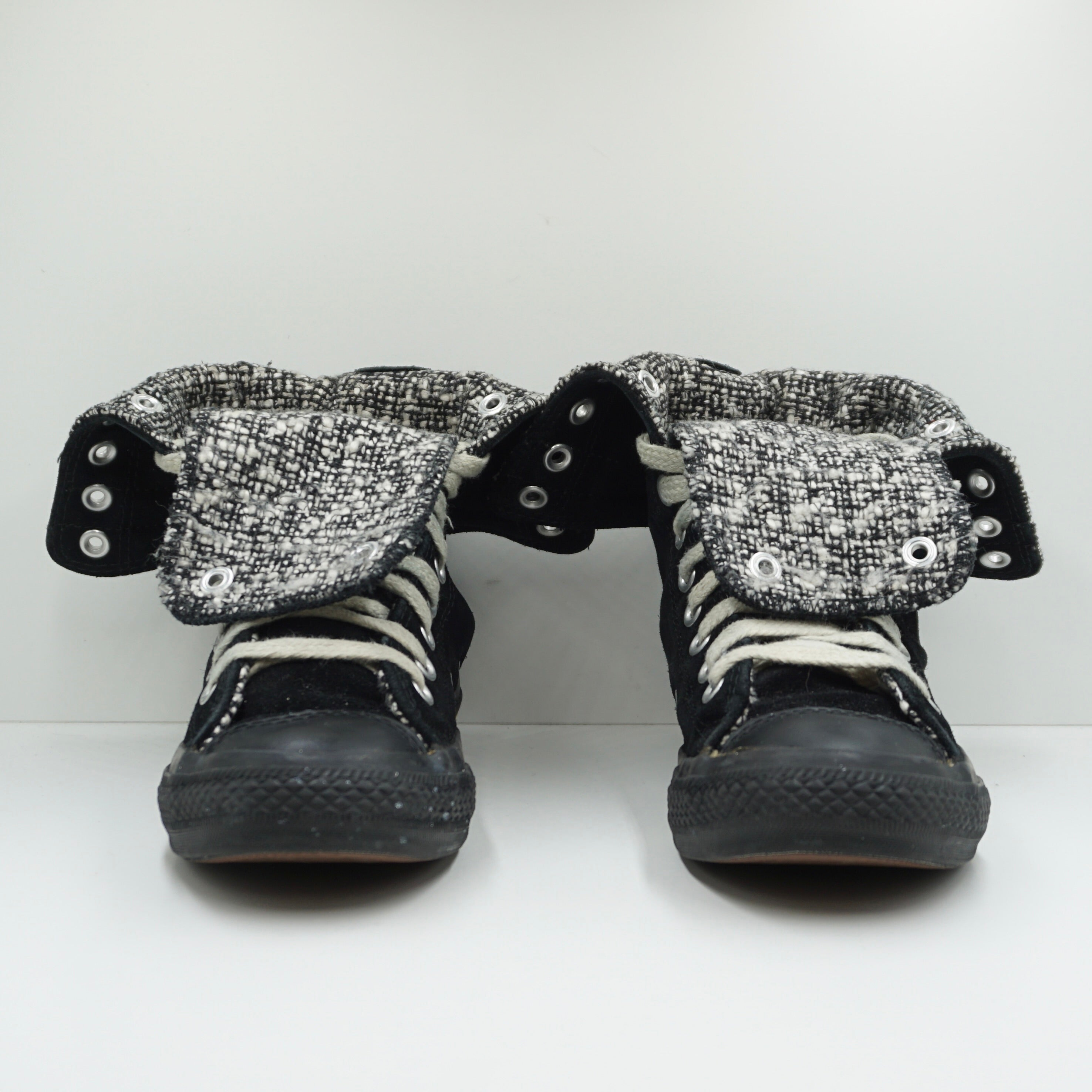 Converse All Star Black Suede High