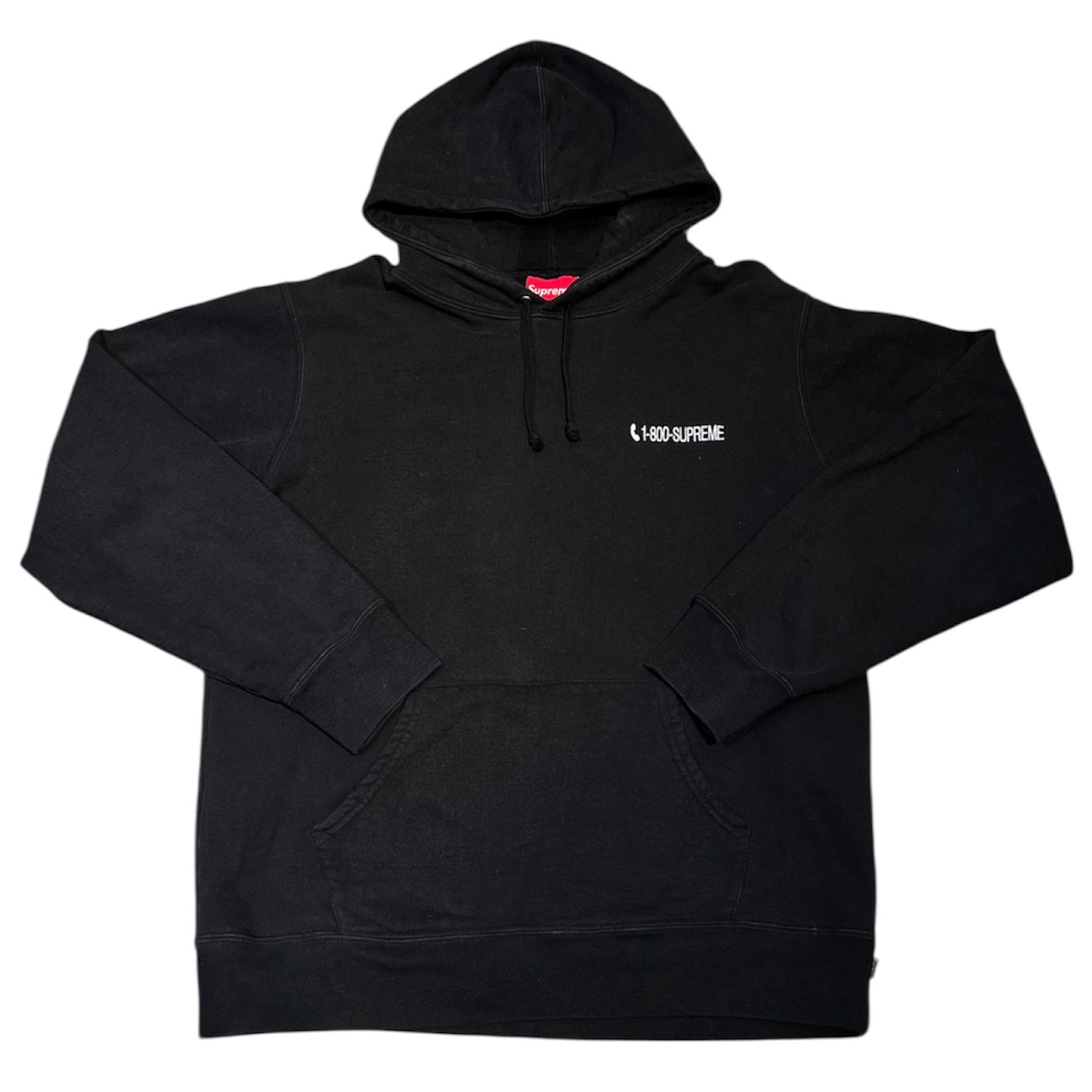 Supreme FW19 1-800 Black Hoodie