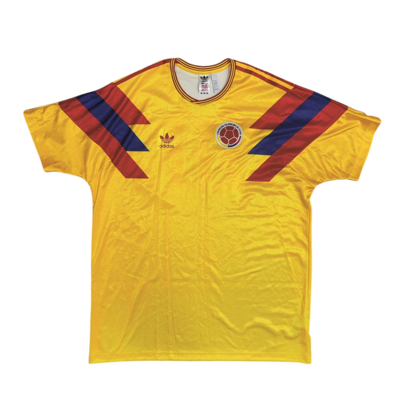 Adidas Originals 1980 Colombia Retro Home Football Jersey