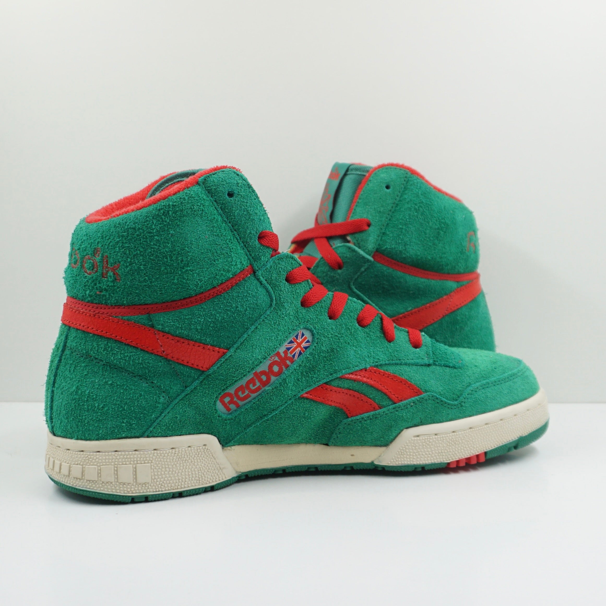 Reebok BB4000 Green Red Sample