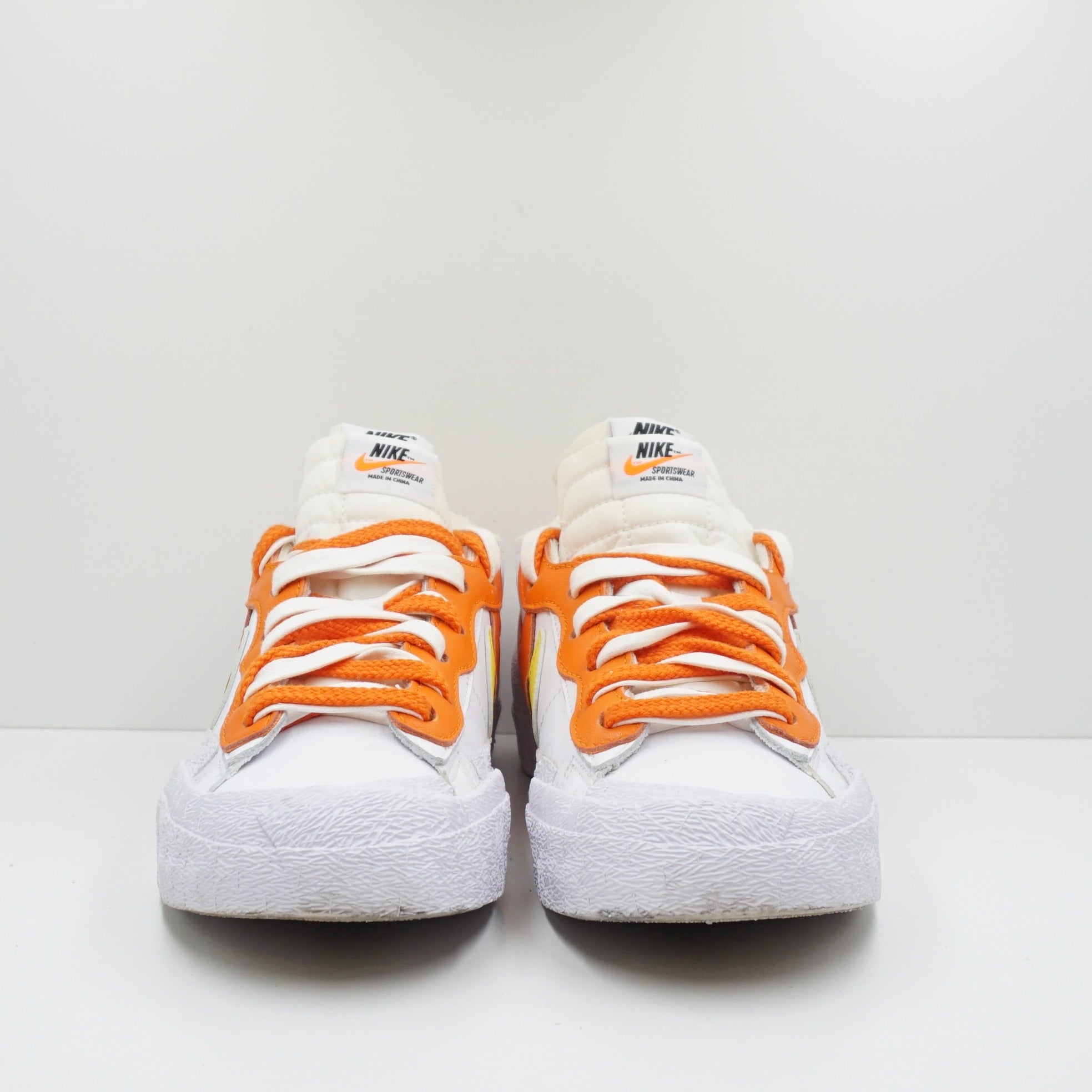 Nike Blazer Low Sacai White Magma Orange