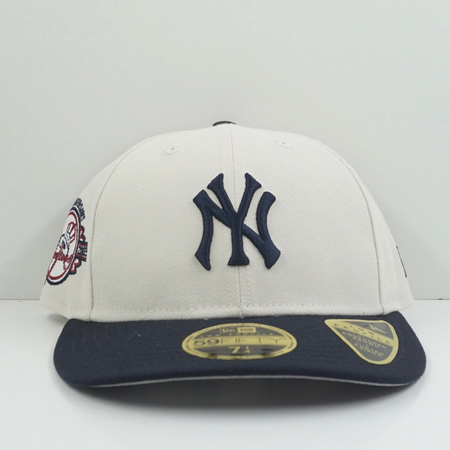 New Era New York Yankees Beige Navy Low Profile Fitted Cap