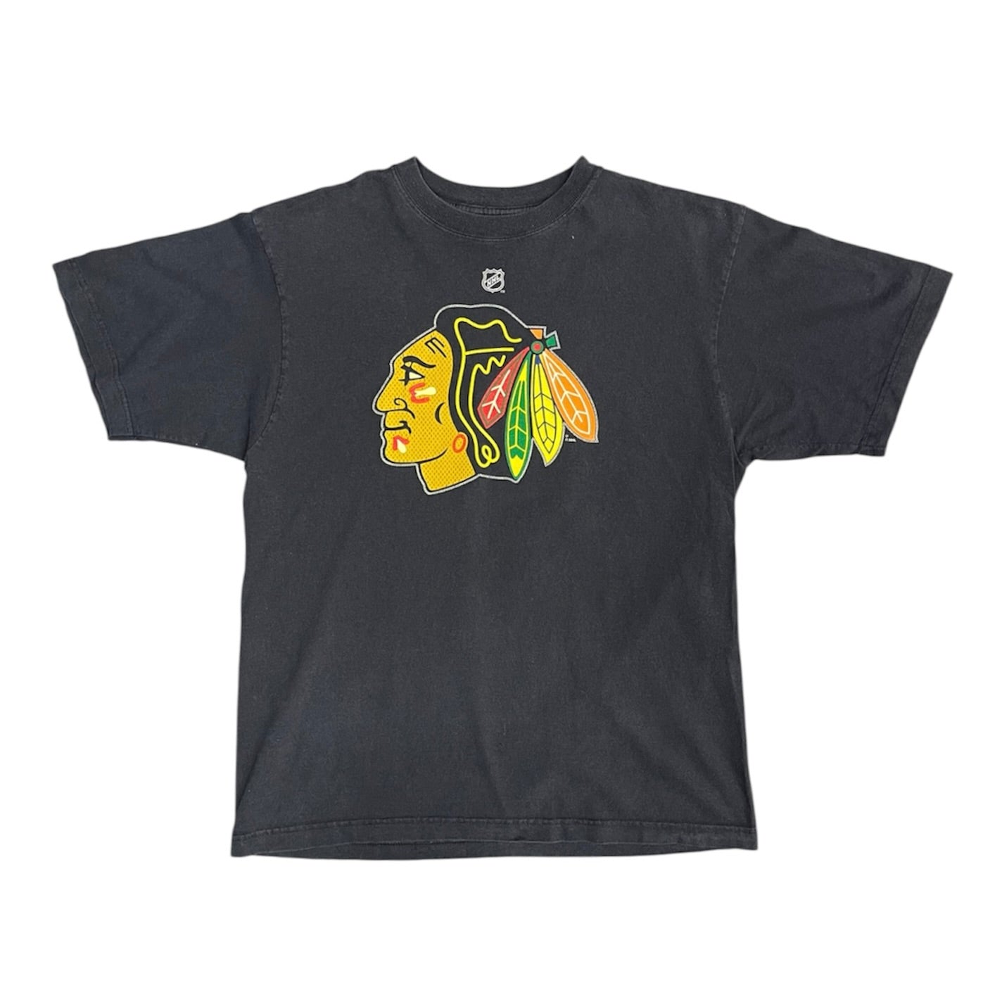 Reebok Chicago Blackhawks Campbell #51 Black Tshirt