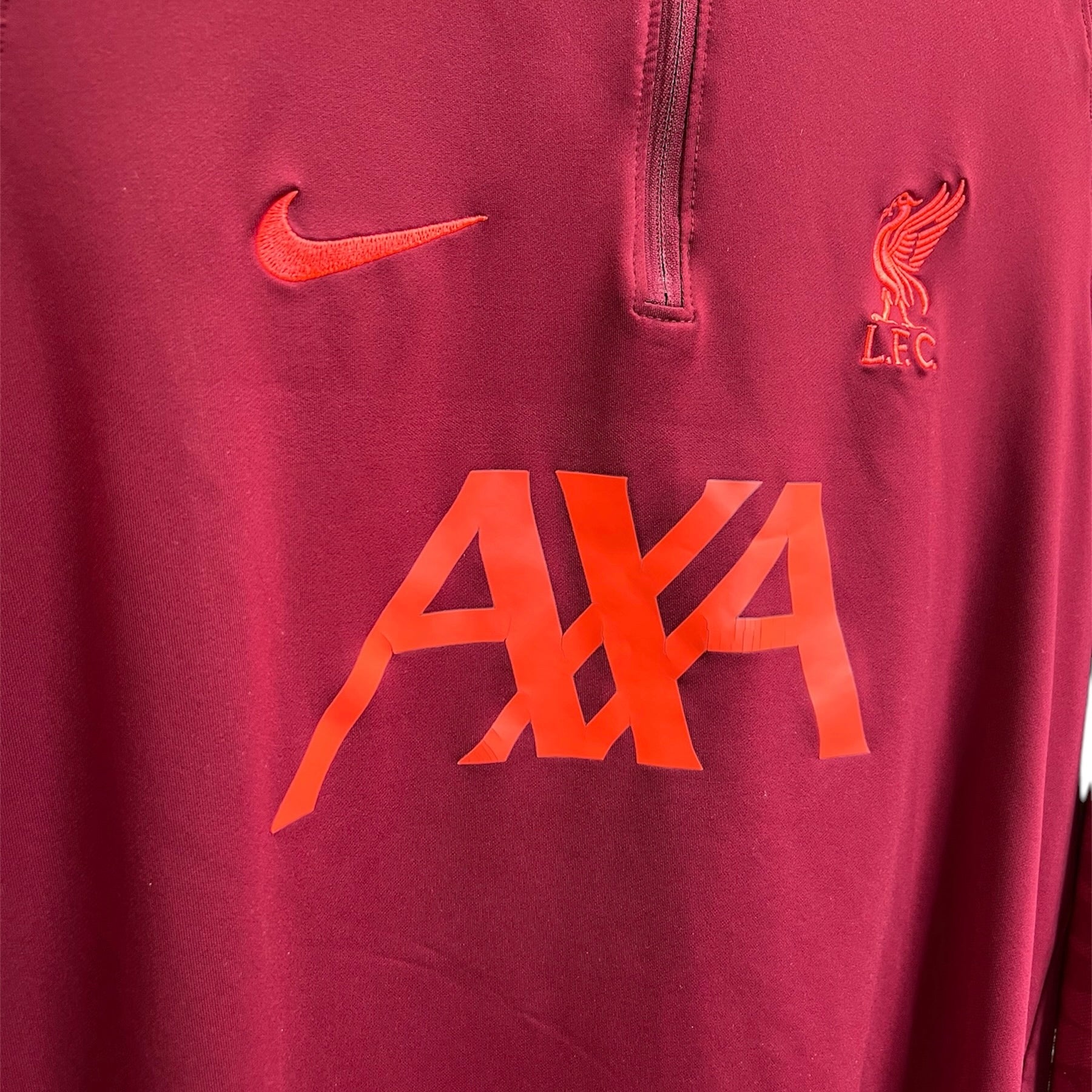 Nike Liverpool 2021/2022 Dry Strike Drill Half Zip Top