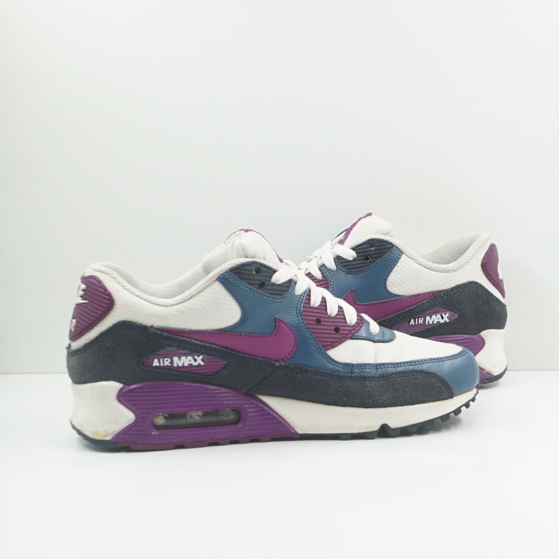 Nike Air Max 90 Essential White Bright Grape (W)