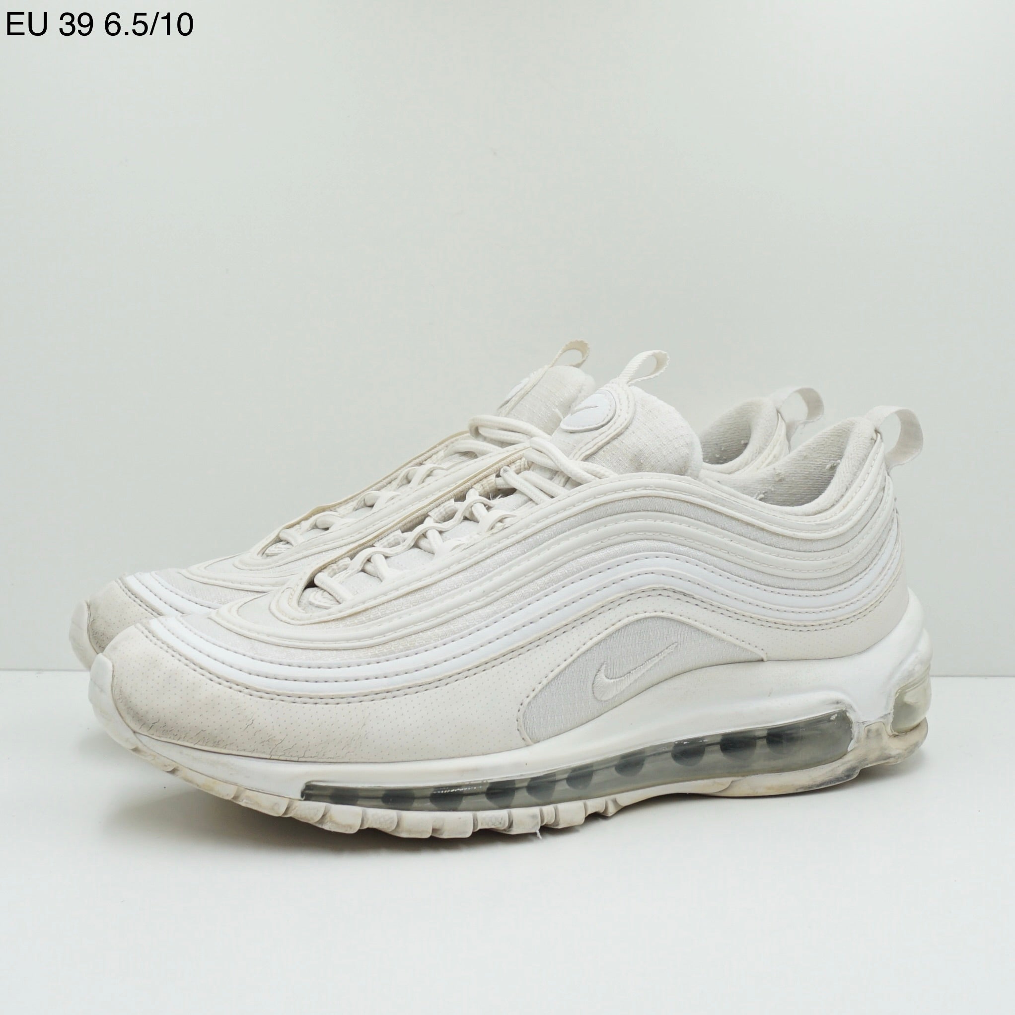 Nike Air Max 97 White Metallic Silver (GS)