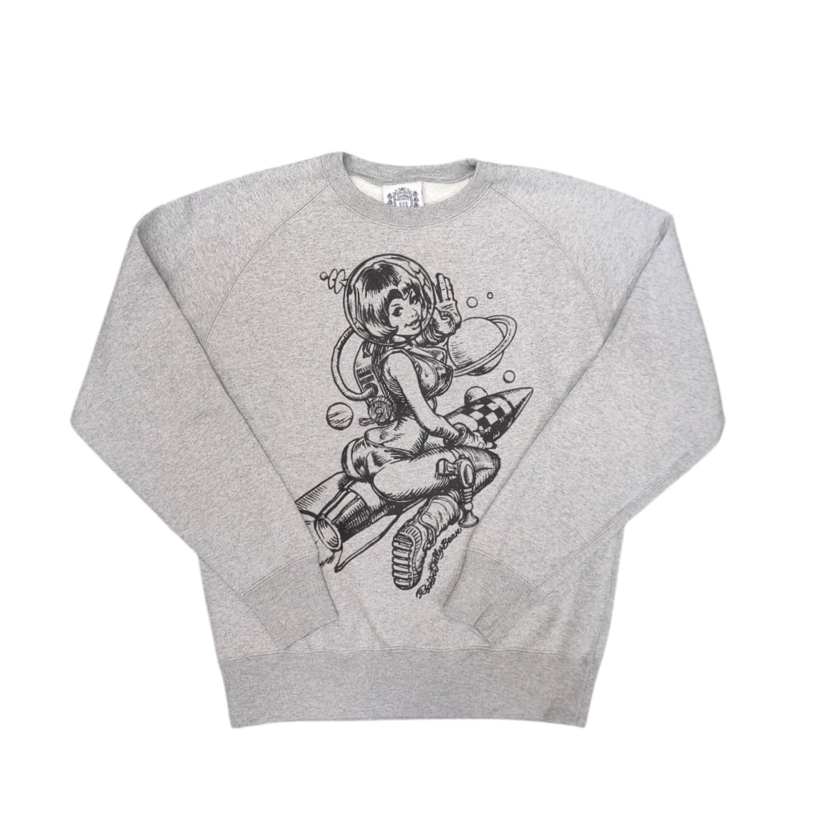 BBC Rockin Jelly Bean Grey Sweatshirt (Made in Japan)