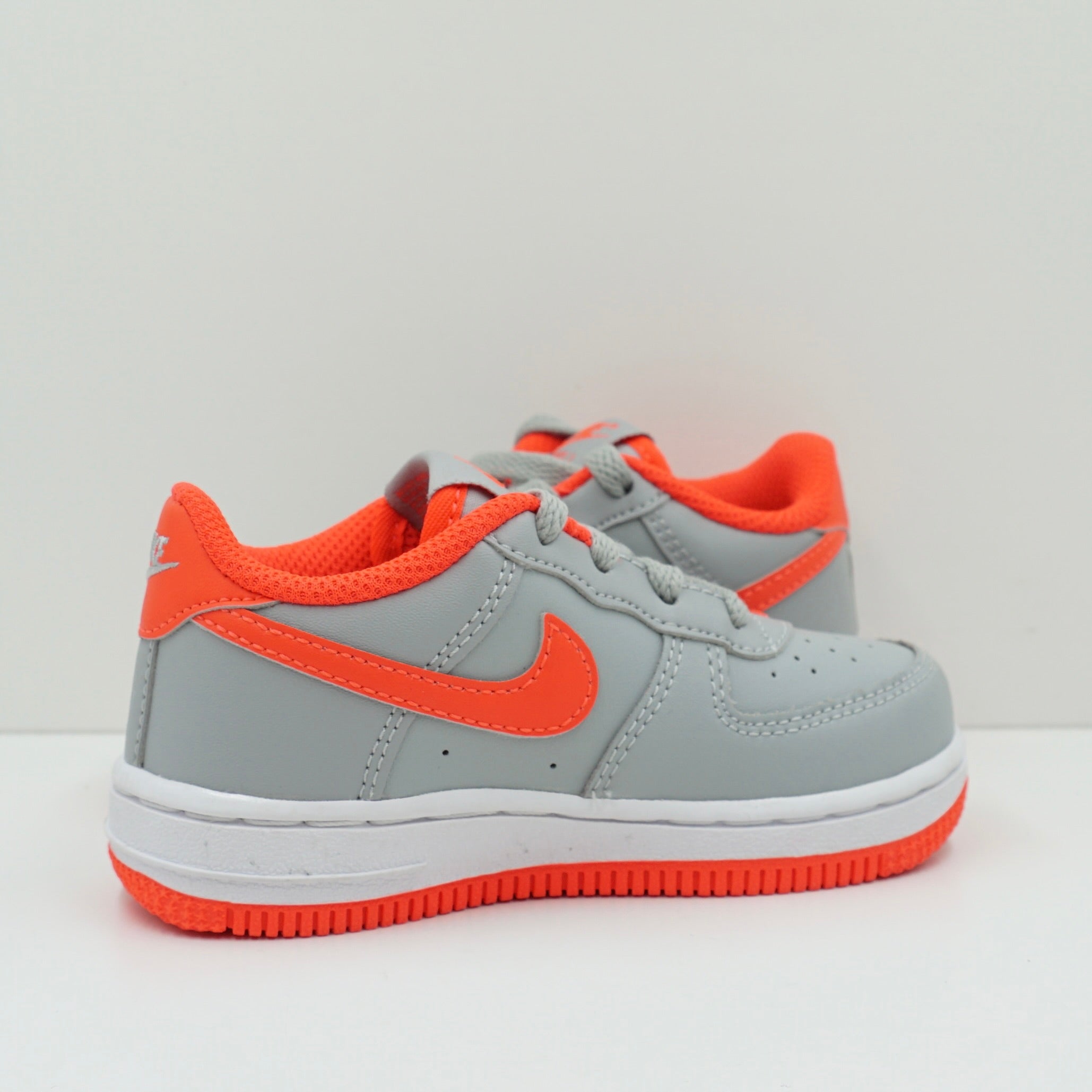 Nike Force 1 Light Smoke Bright Crimson Toddler