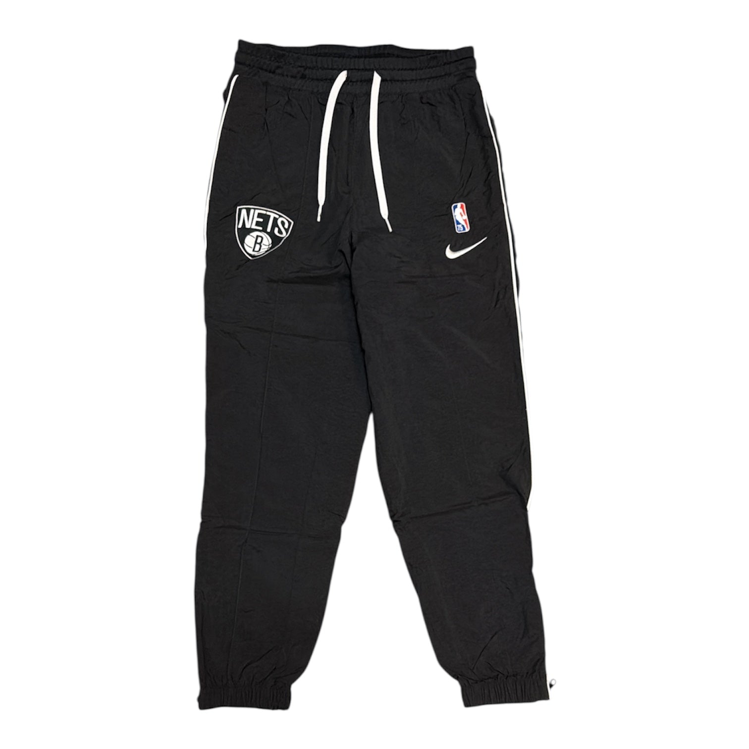 Nike NBA Brooklyn Nets White Black Track Pants