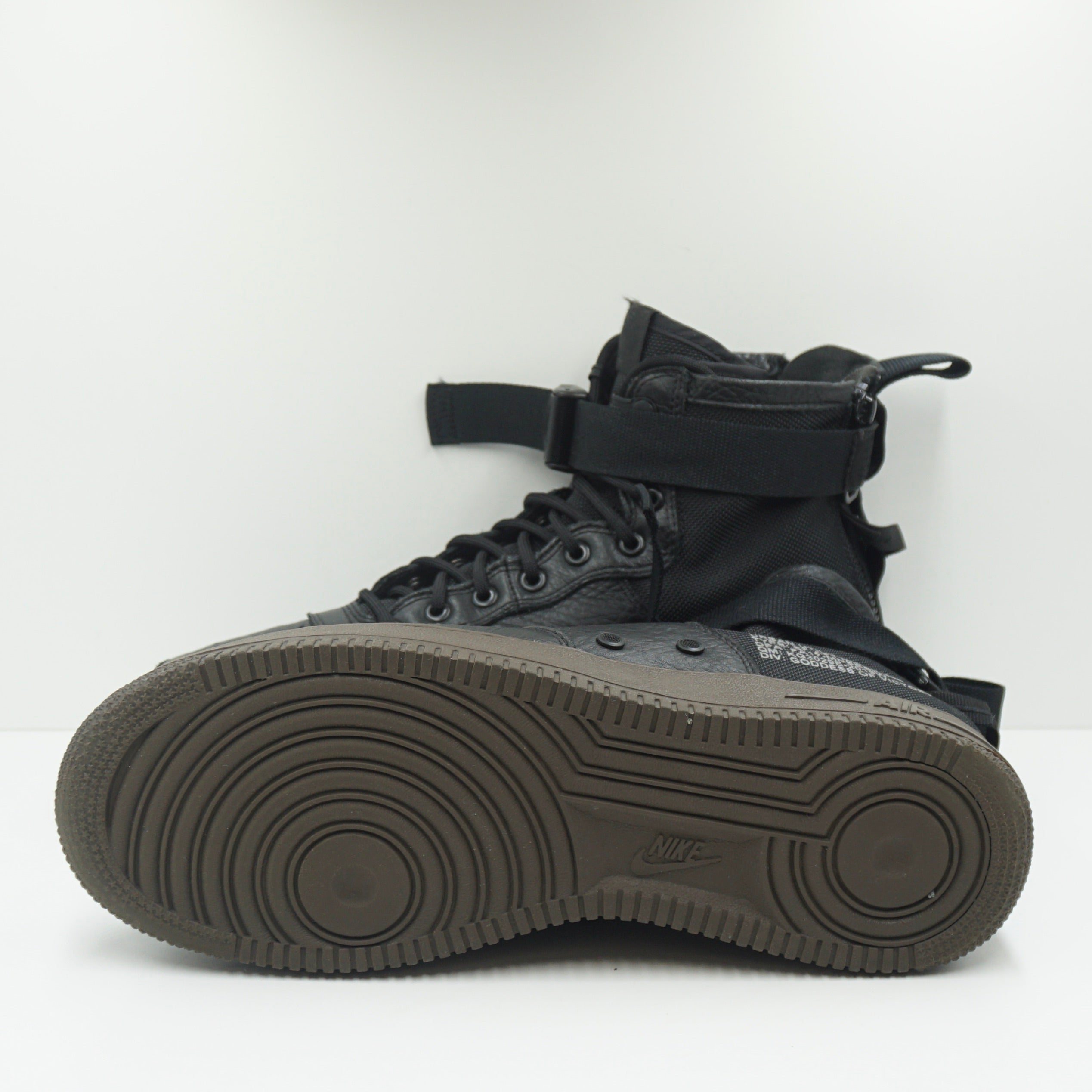 Nike SF Air Force 1 Mid Black Gum