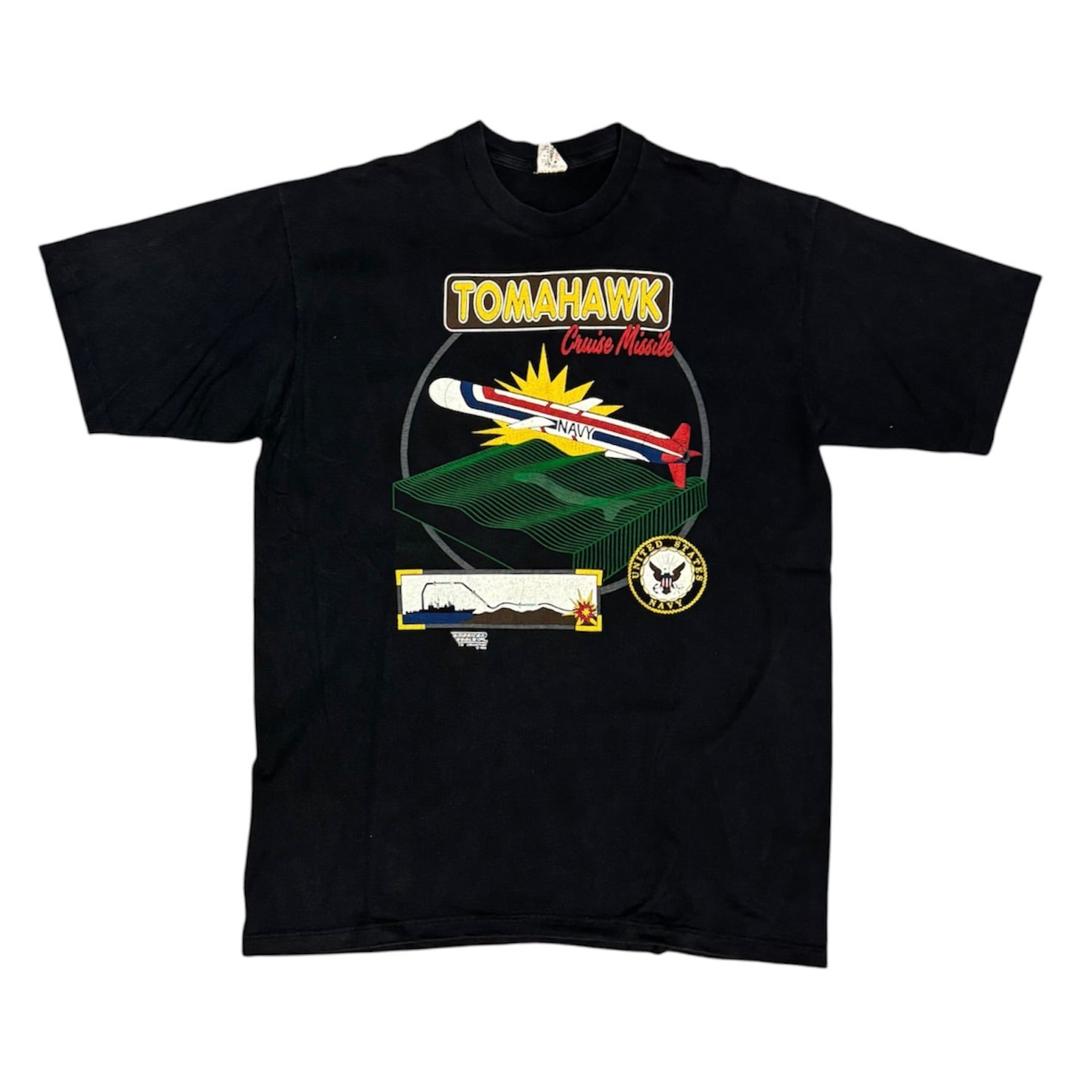Tomahawk Cruise Missile Black Tshirt
