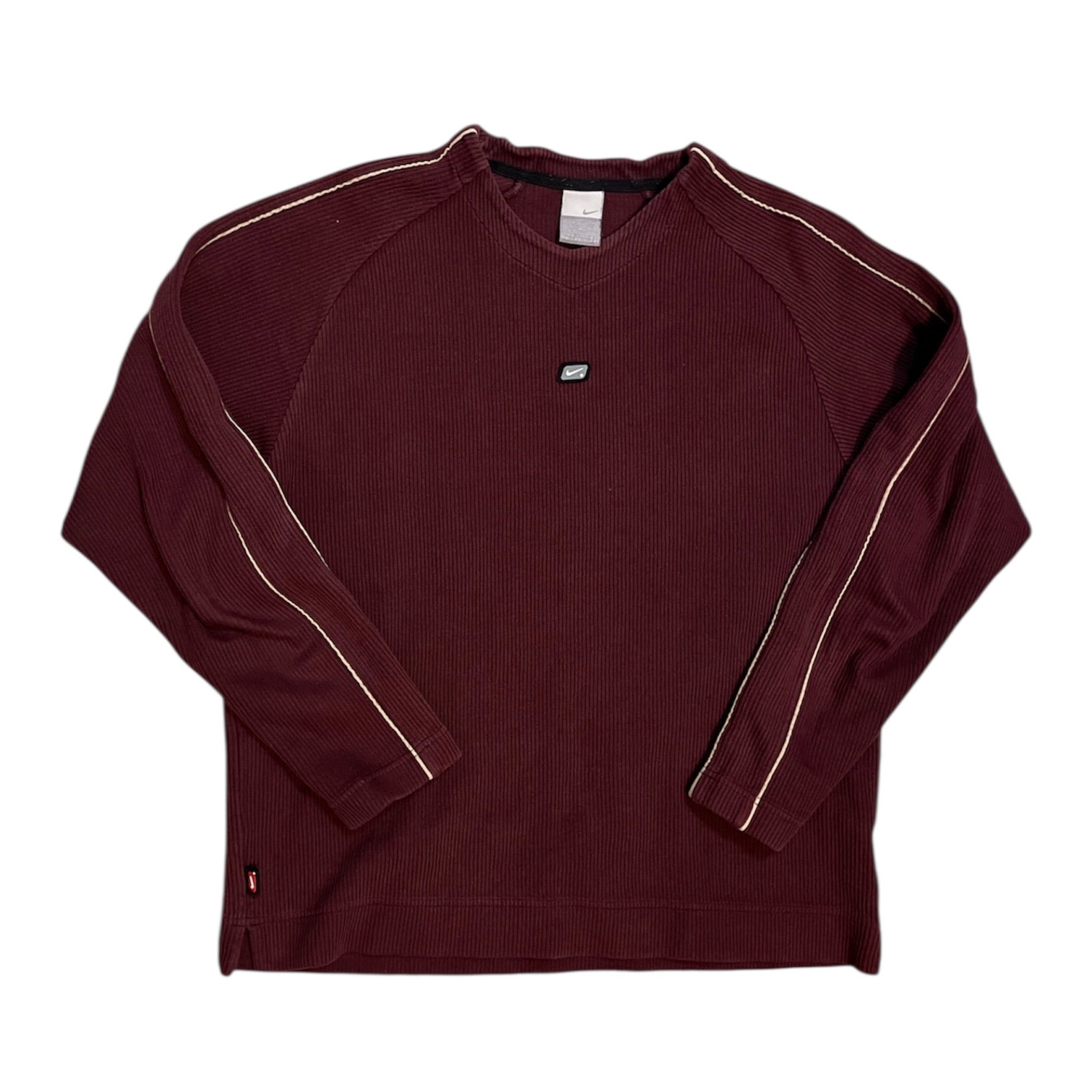Nike Vneck Burgundy Sweater