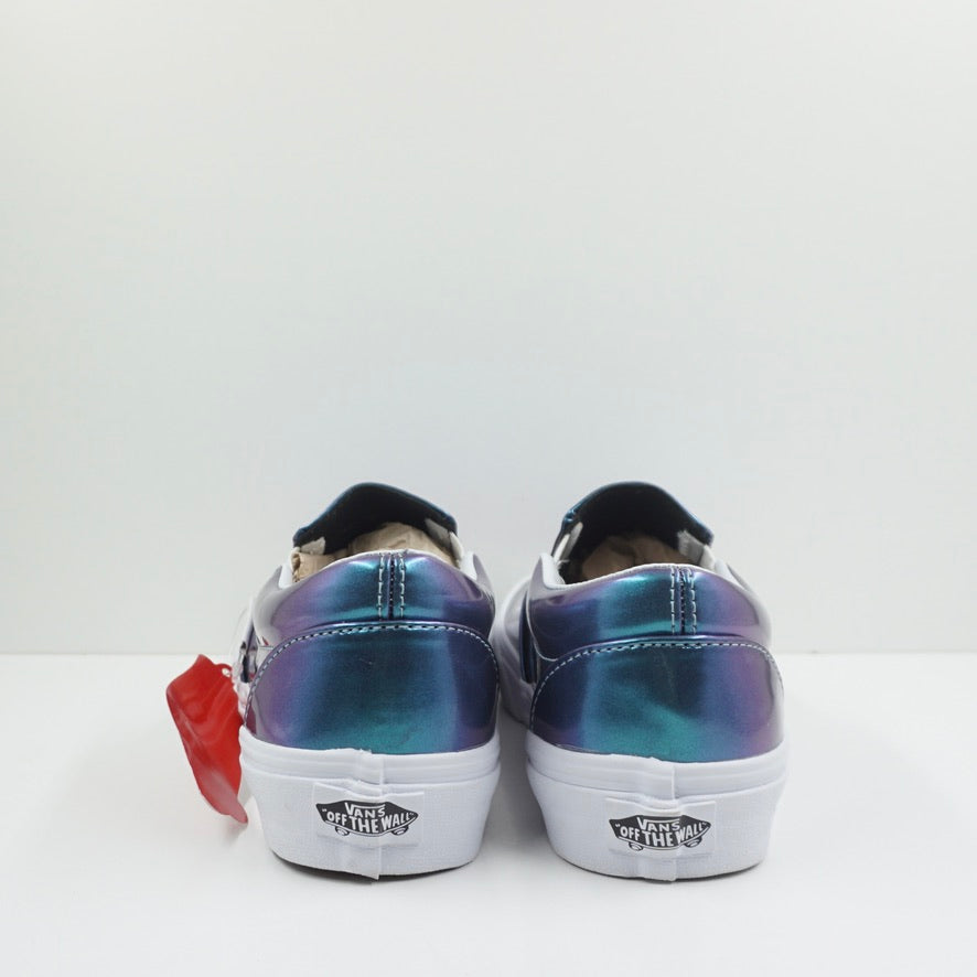 Vans Iridescent Patent Slip Ons