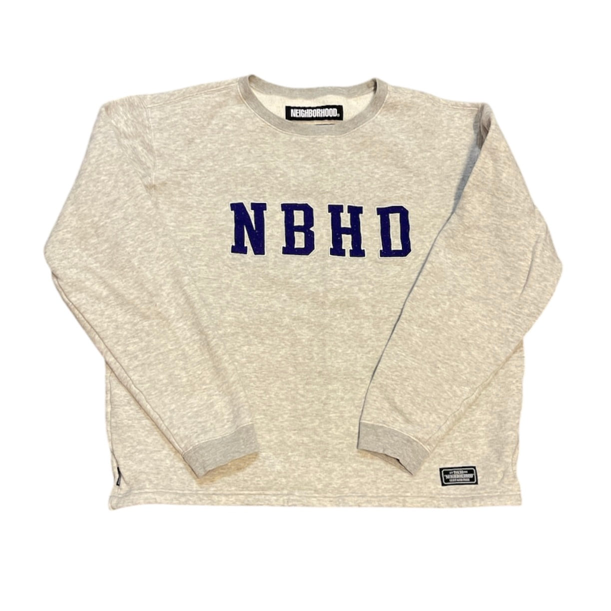 Neighborhood Grey Purple Crewneck