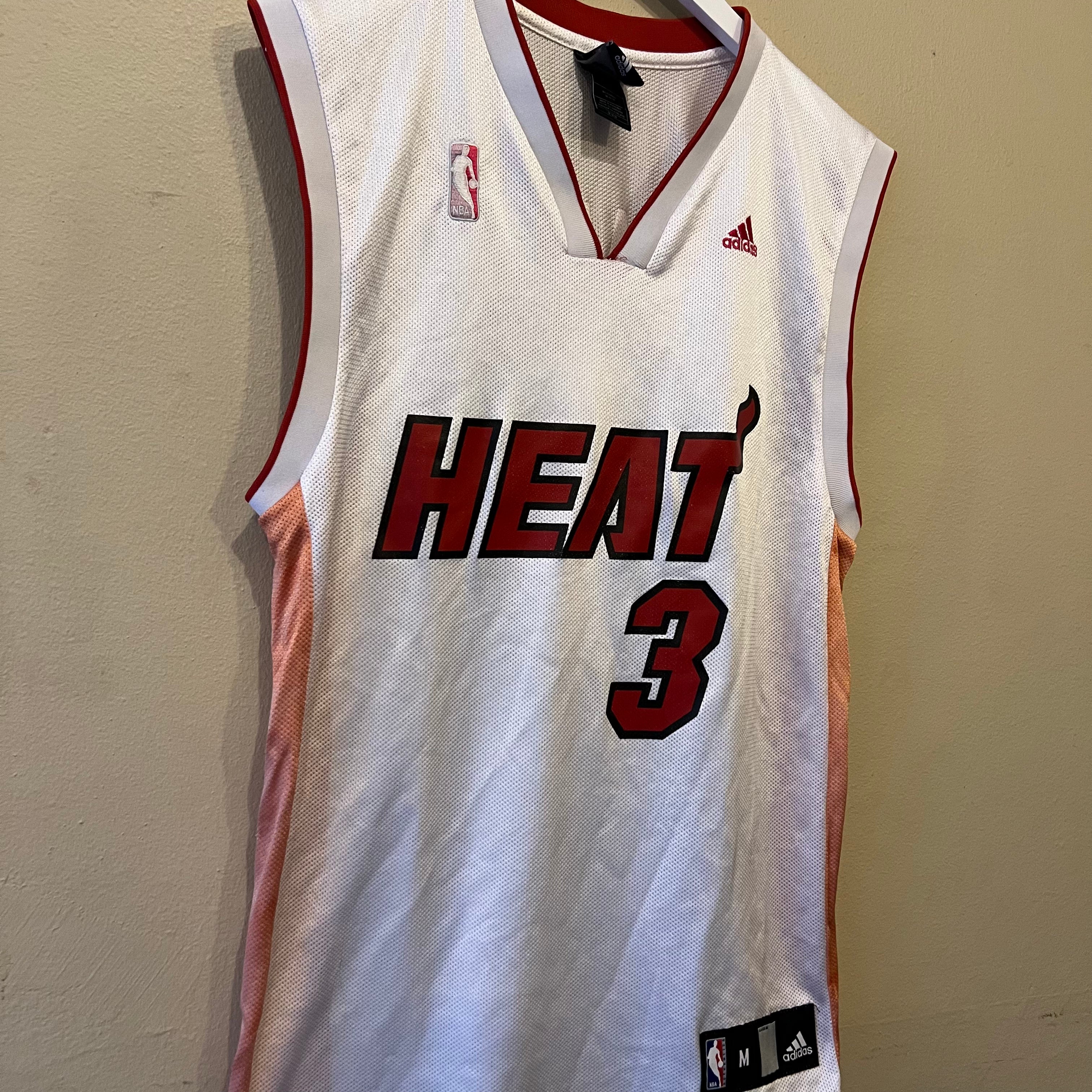 Adidas Miami Heat Wade #3 Basketball Jersey