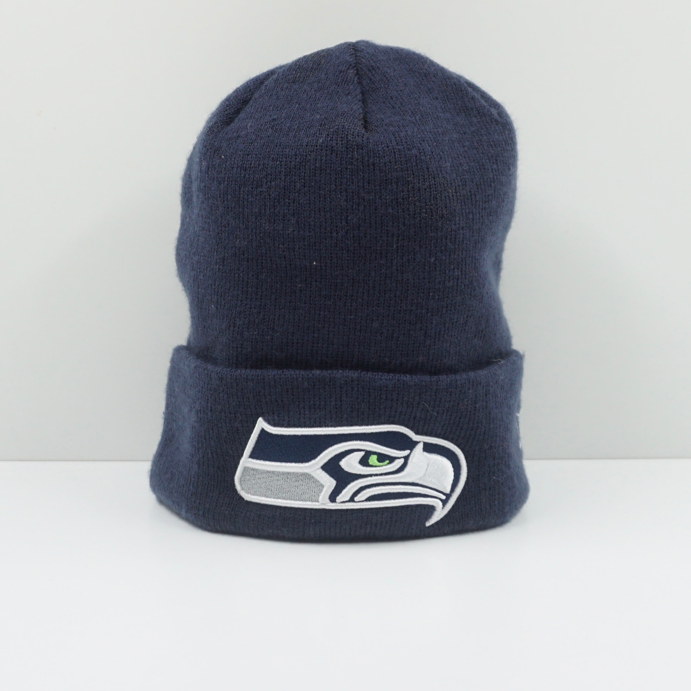 New Era NFL Seattle Seahawks Navy Beanie