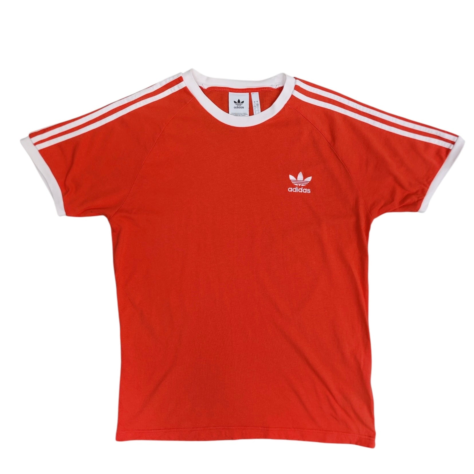 Adidas Classics 3-Stripes Orange Tshirt