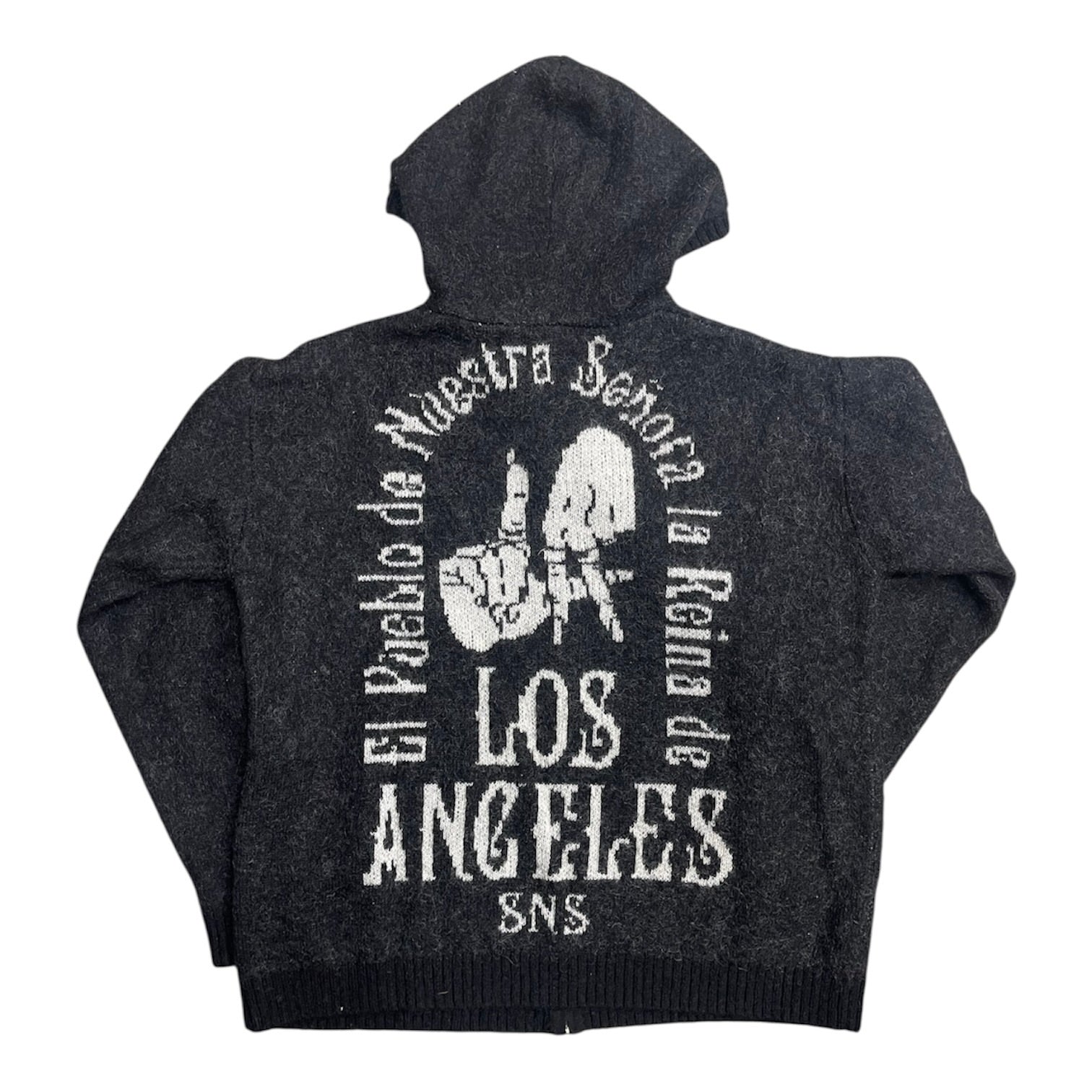 Sneakersnstuff Knitted Cardigan Hoodie x Estevan Oriol