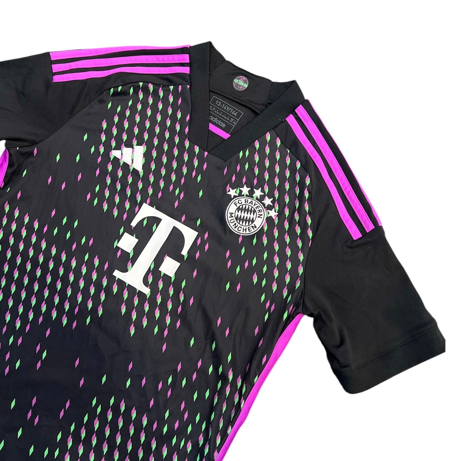 Adidas Bayern Munich 2023/24 Black Away Football Jersey (Youth)