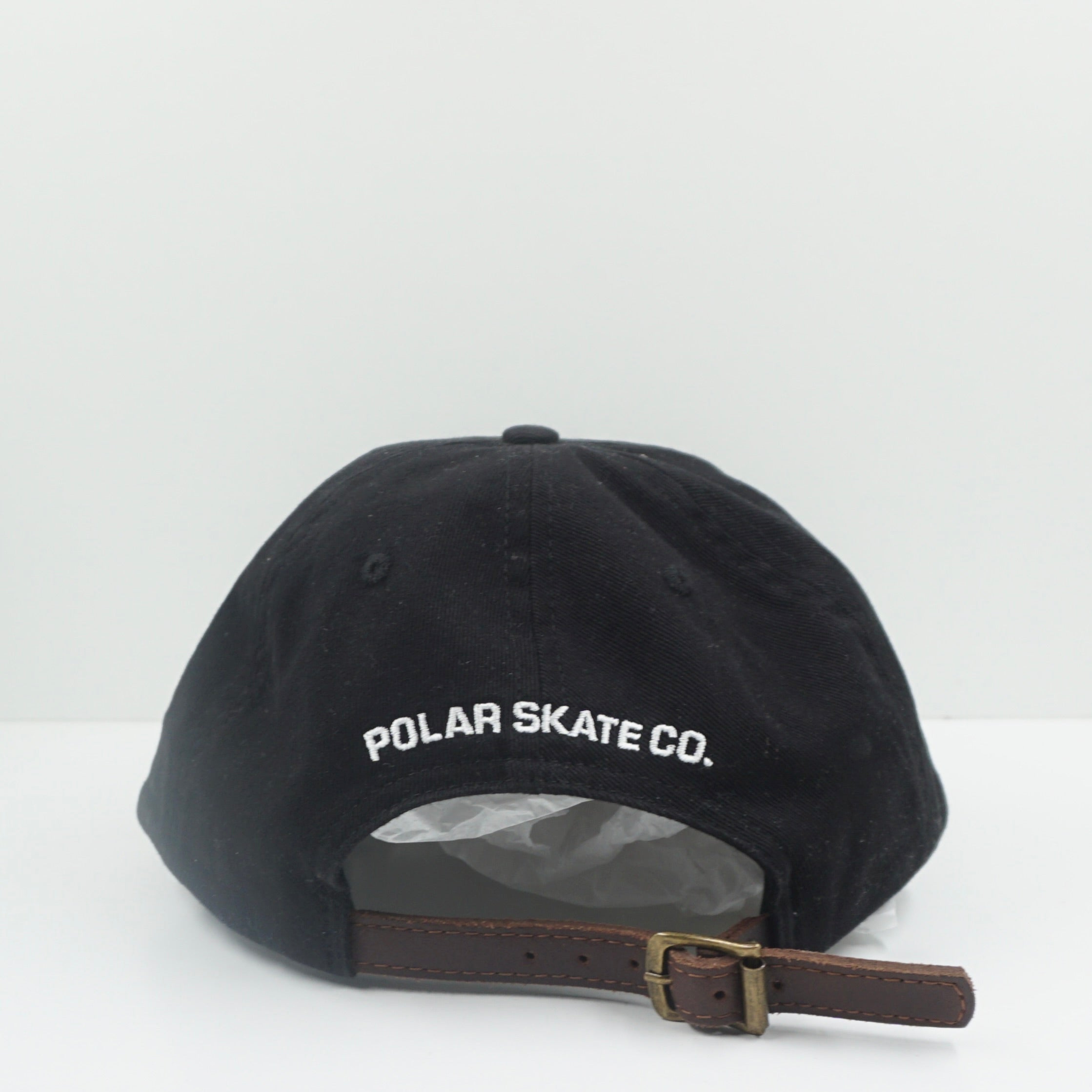 Polar Skate Co No Comply Black Adjustable Cap