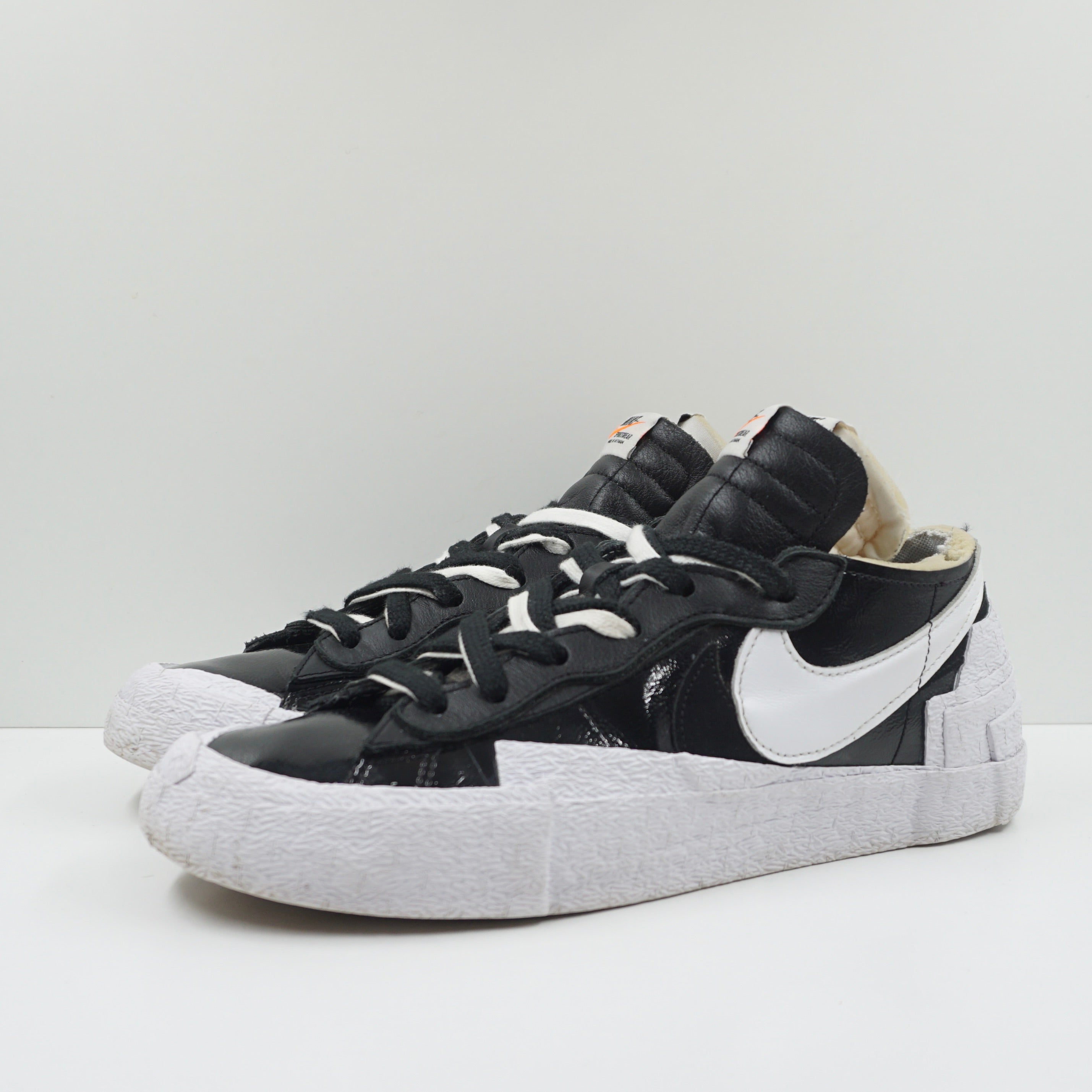 Nike Blazer Low Sacai Black Patent Leather