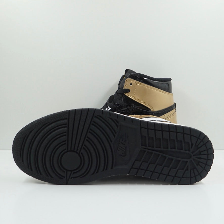 Jordan 1 Retro High NRG Patent Gold Toe