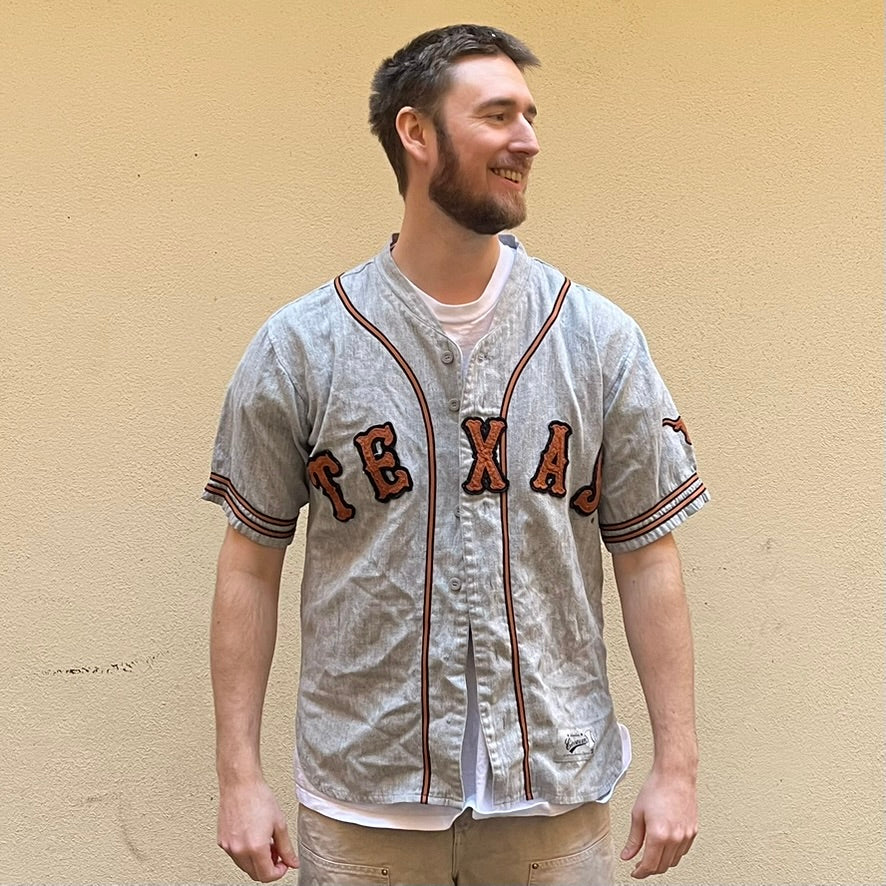 Colosseum Texas Longhorn 1 Wool Baseball Jersey