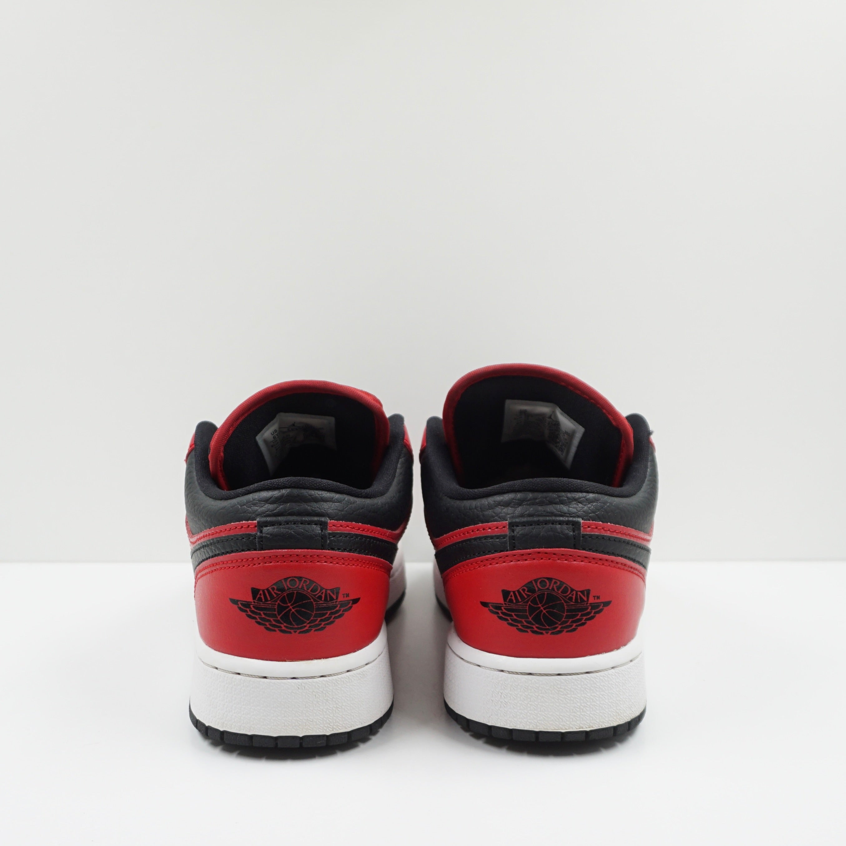 Jordan 1 Low Gym Red Black Pebbled (GS)