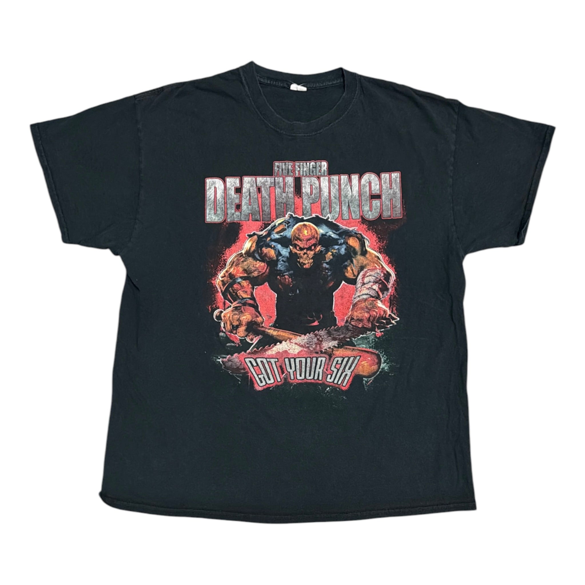 Five Finger Death Punch Got Your Sky 2015 World Tour Black Tshirt