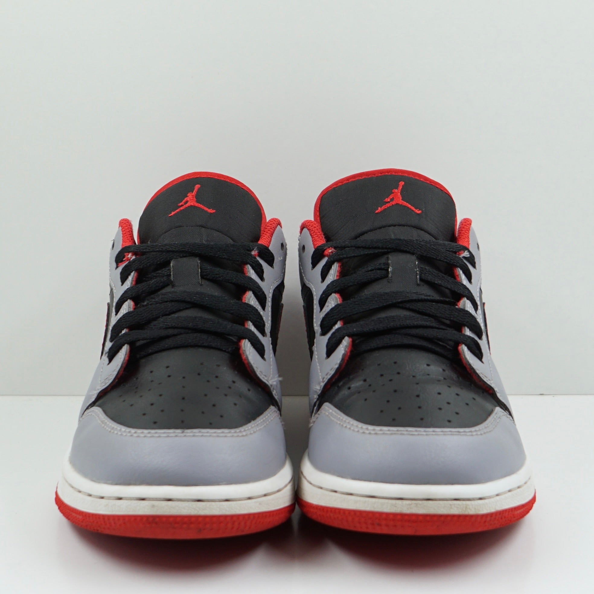 Jordan 1 Low Cement Fire Red (GS)